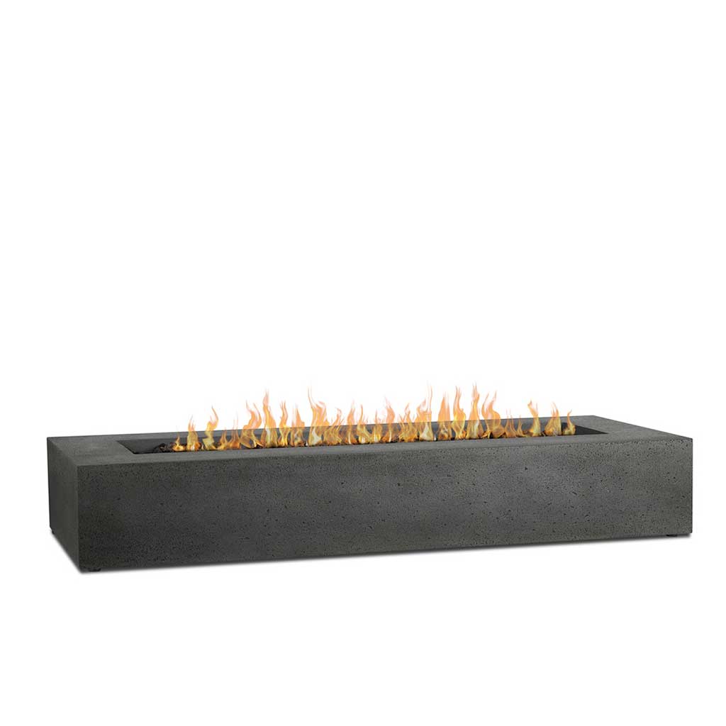 Aspen 72" Rectangular Fire Table - Carbon - Image 2