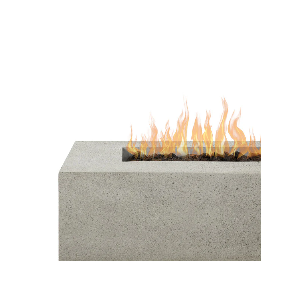 Aspen 72" Rectangular Fire Table - Flint - Image 4