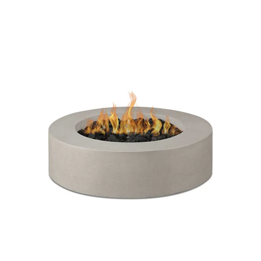 Aspen Round Fire Table - Flint - Image 2