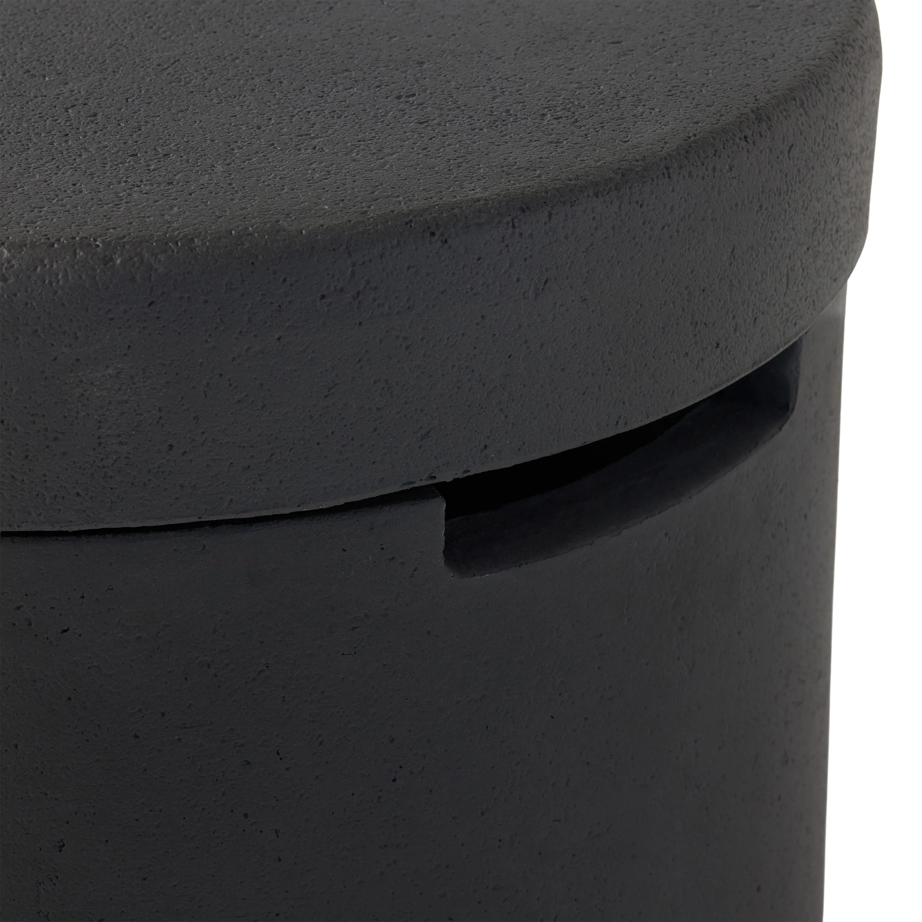 Aspen Round Propane Tank Cover - Carbon - Image 4