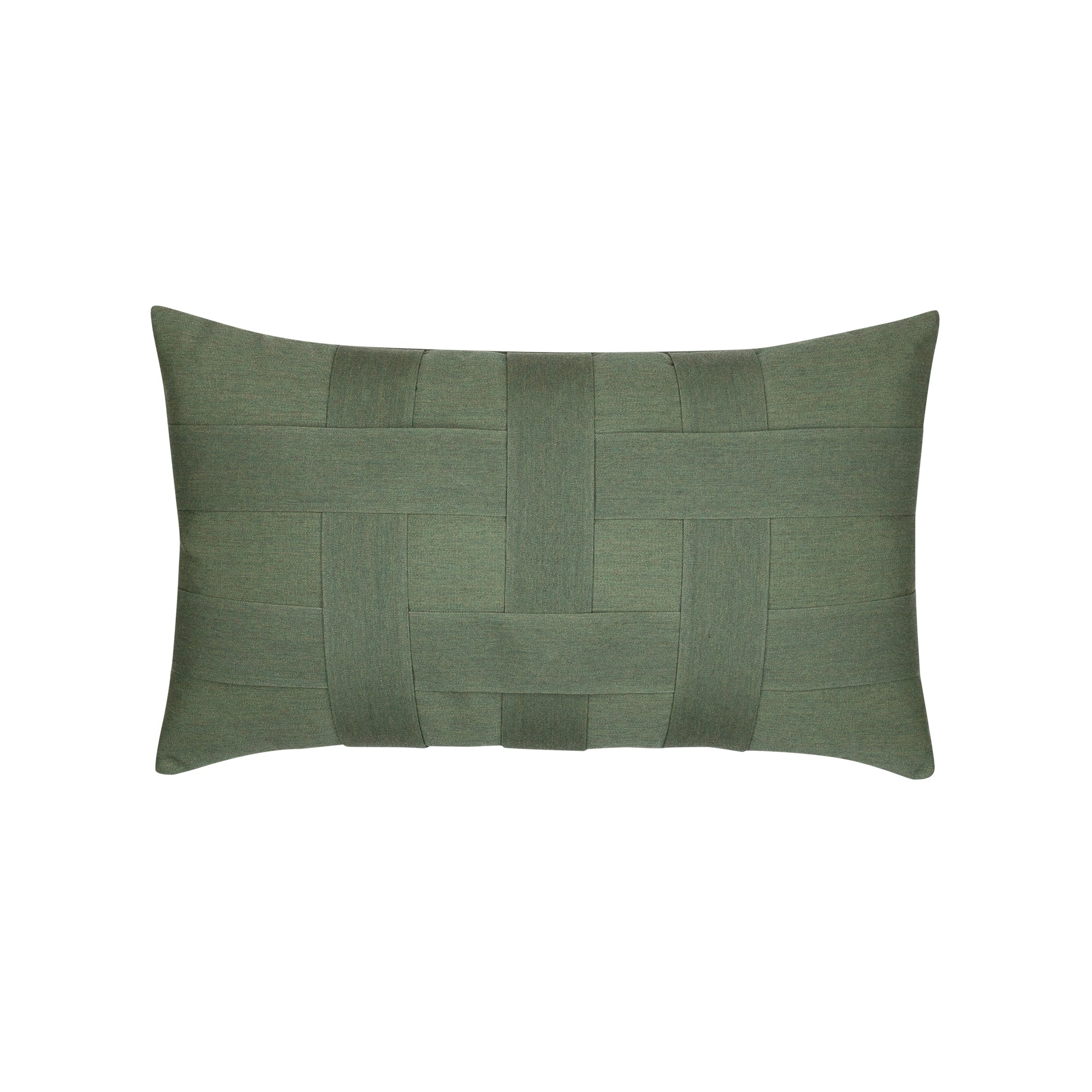Basketweave Fern Pillow