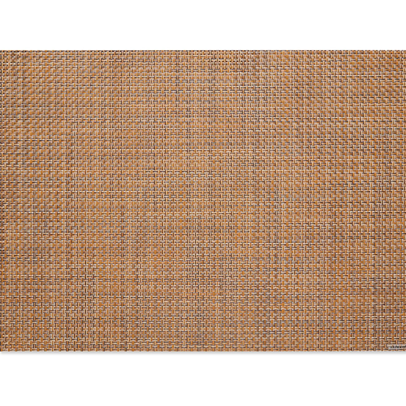 Basketweave Rectangular Placemat in Teak - Image 2