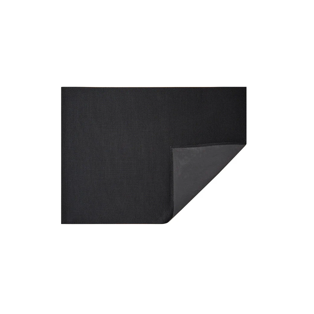Basketweave Rug in Black