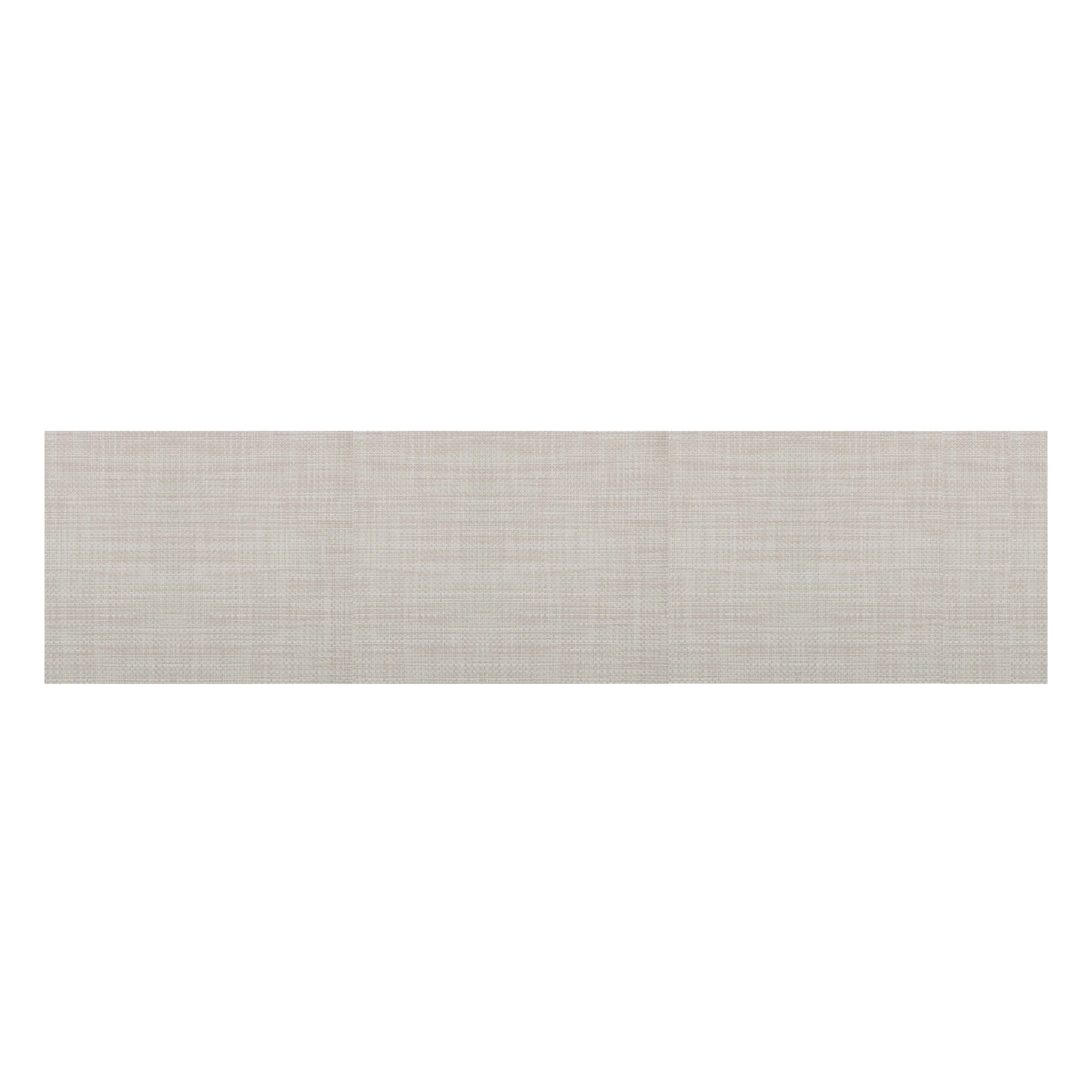 Basketweave Table Runner in Khaki
