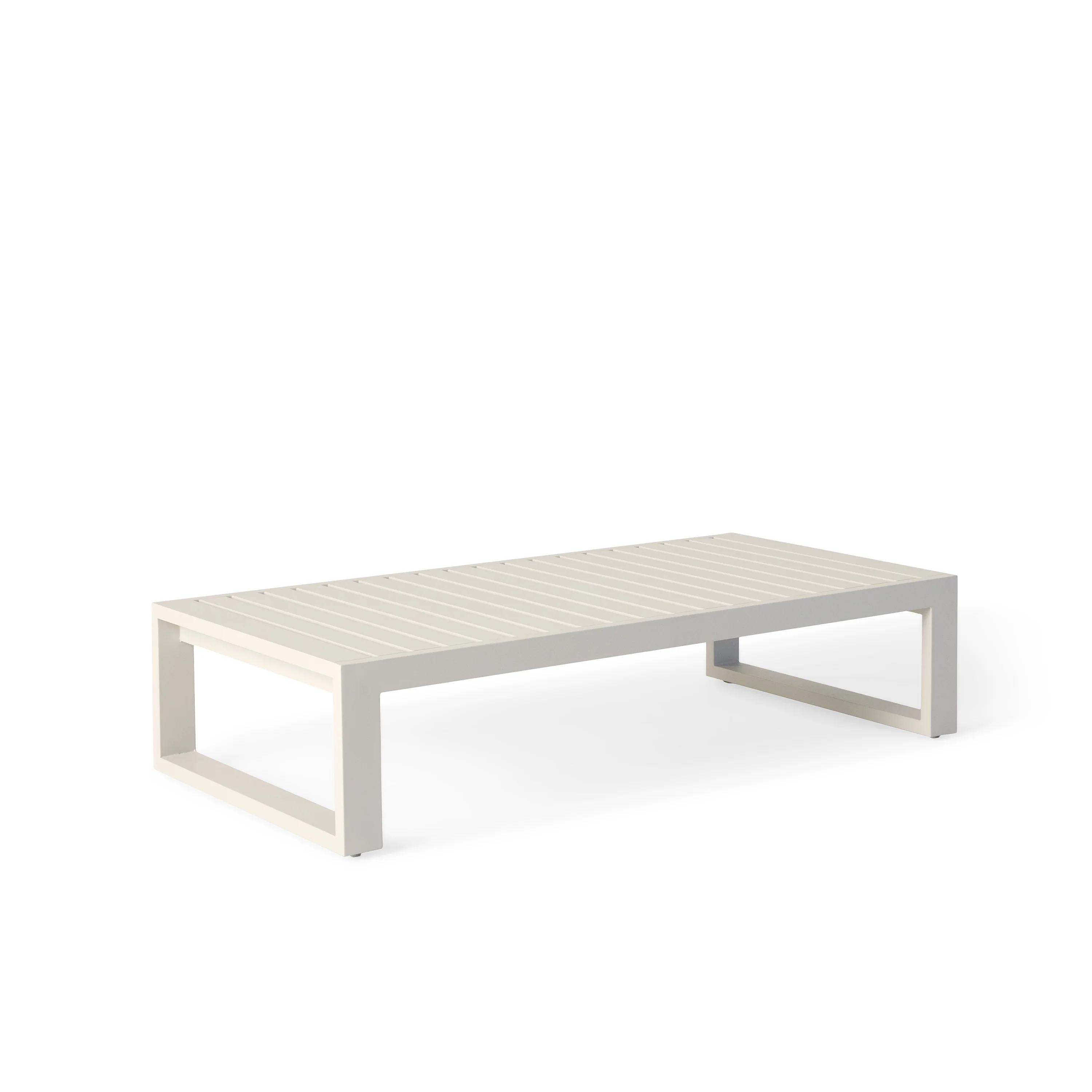 Belvedere Coffee Table in Dune Aluminum - Image 2