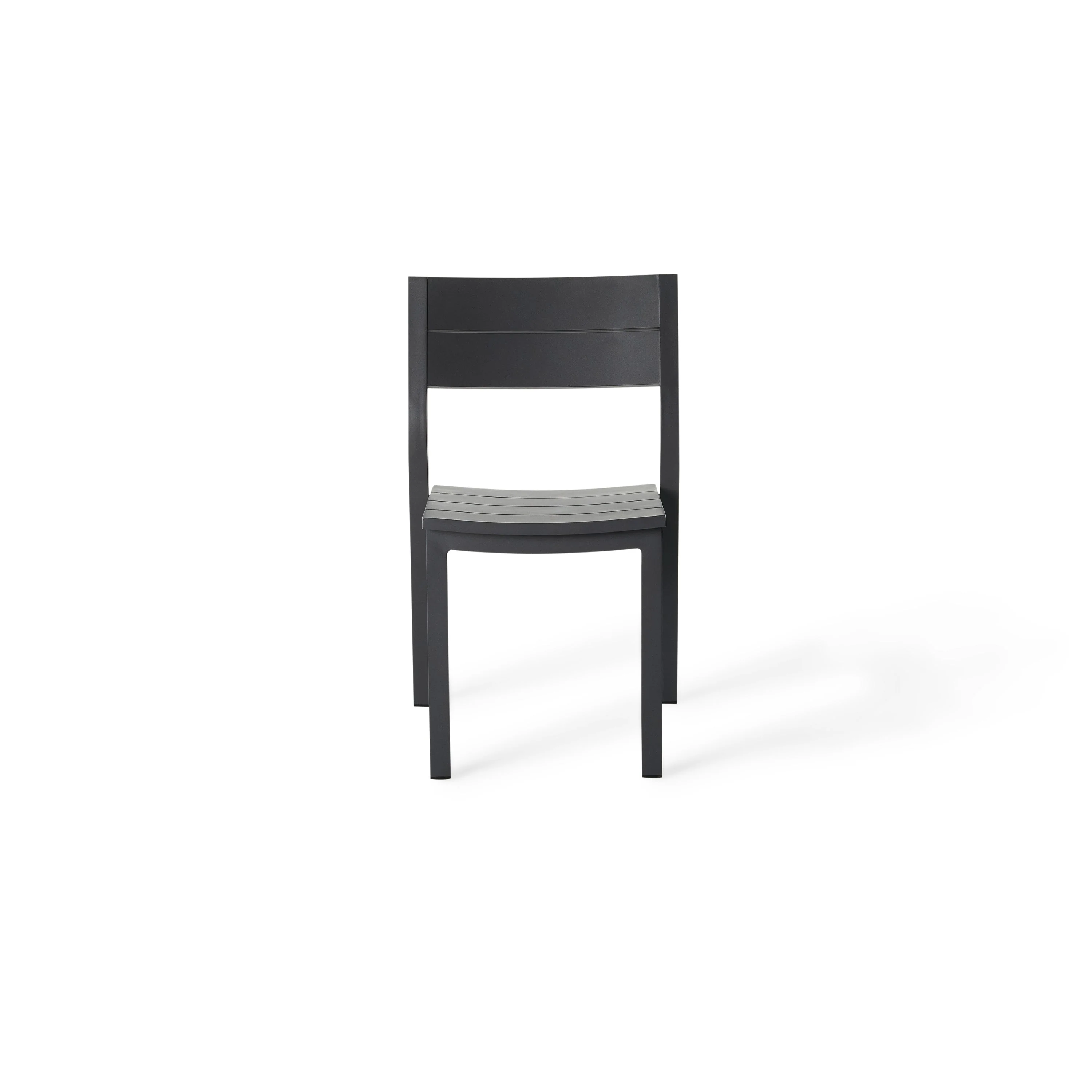 Belvedere Dining Side Chair in Charcoal - Image 2