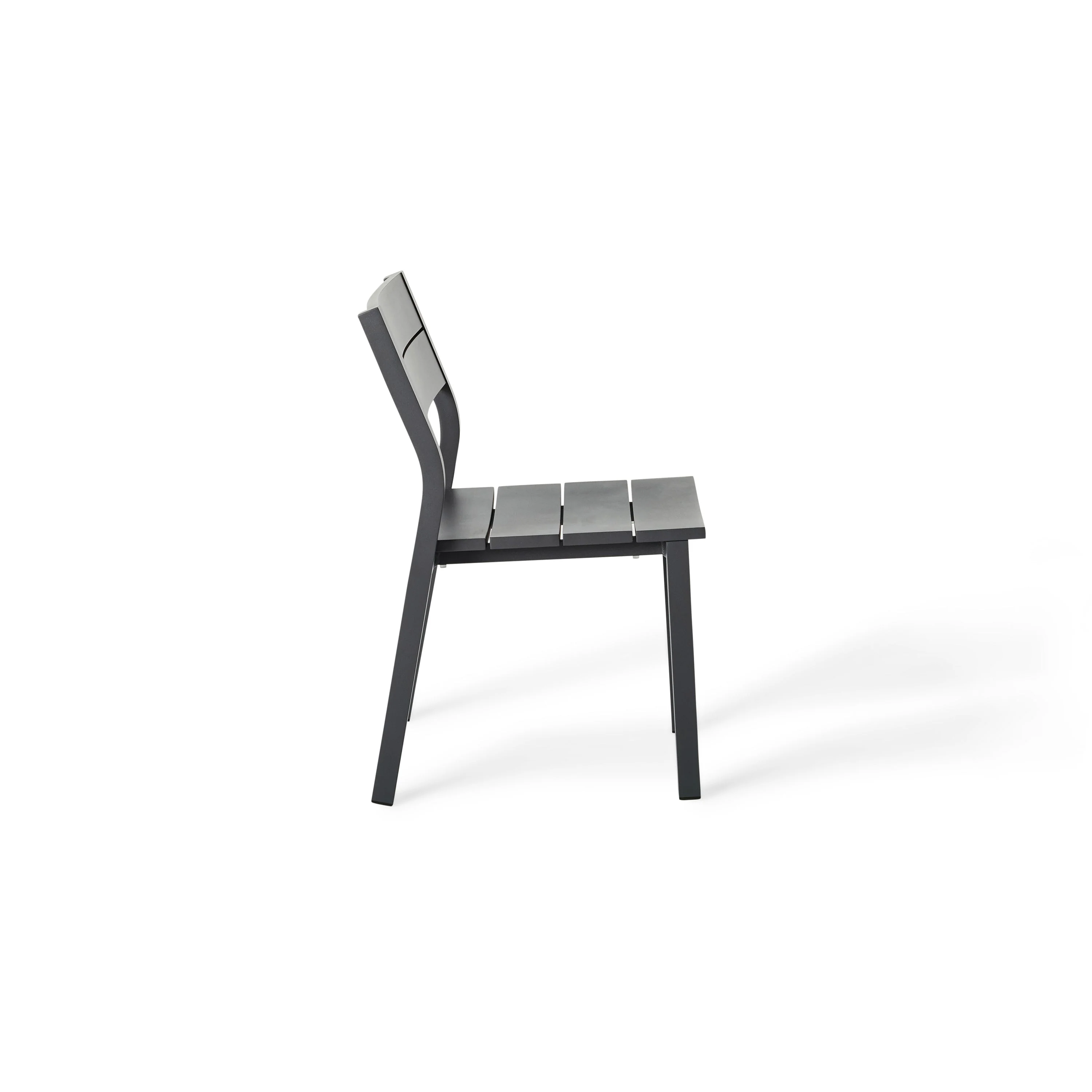 Belvedere Dining Side Chair in Charcoal - Image 3