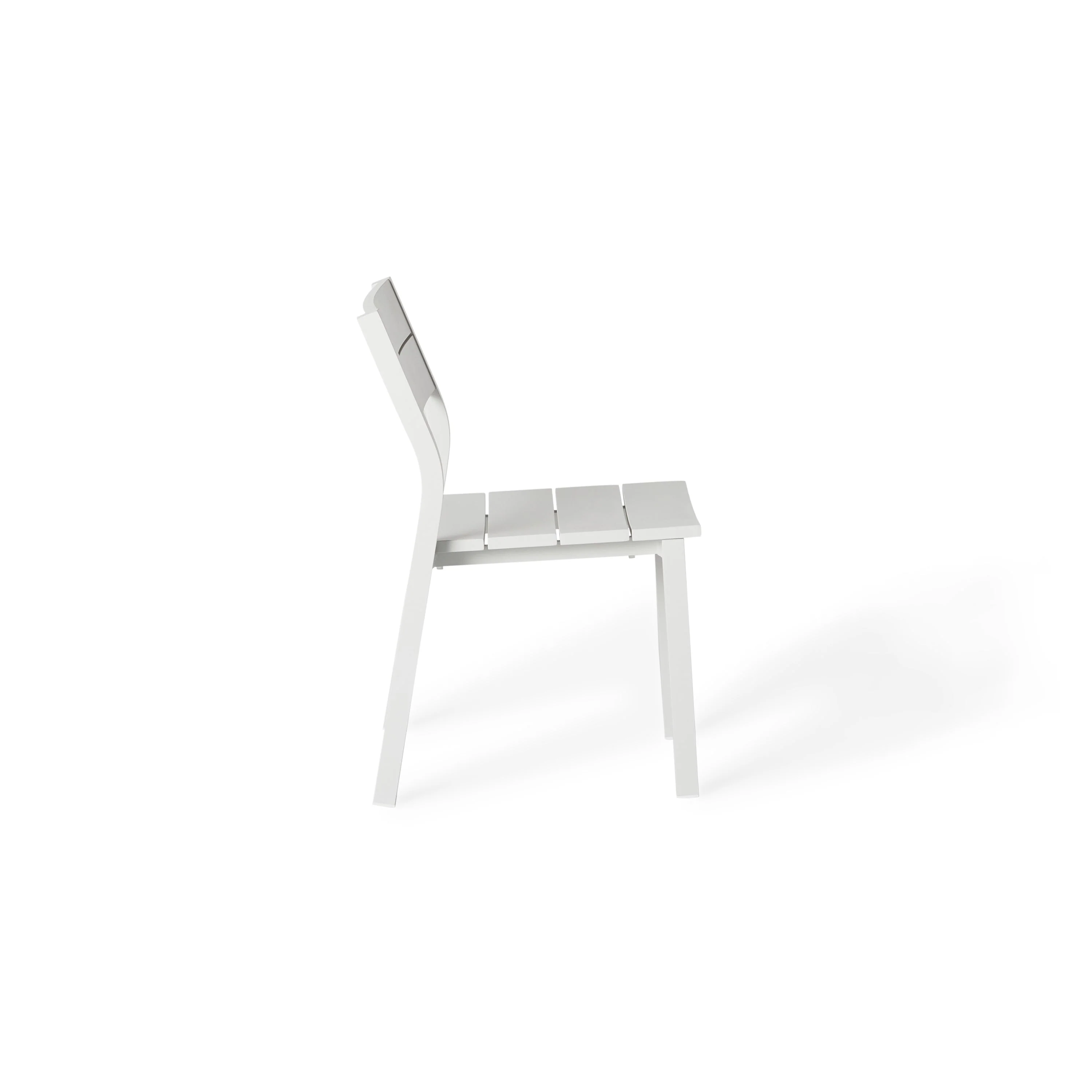 Belvedere Dining Side Chair in White - Image 3