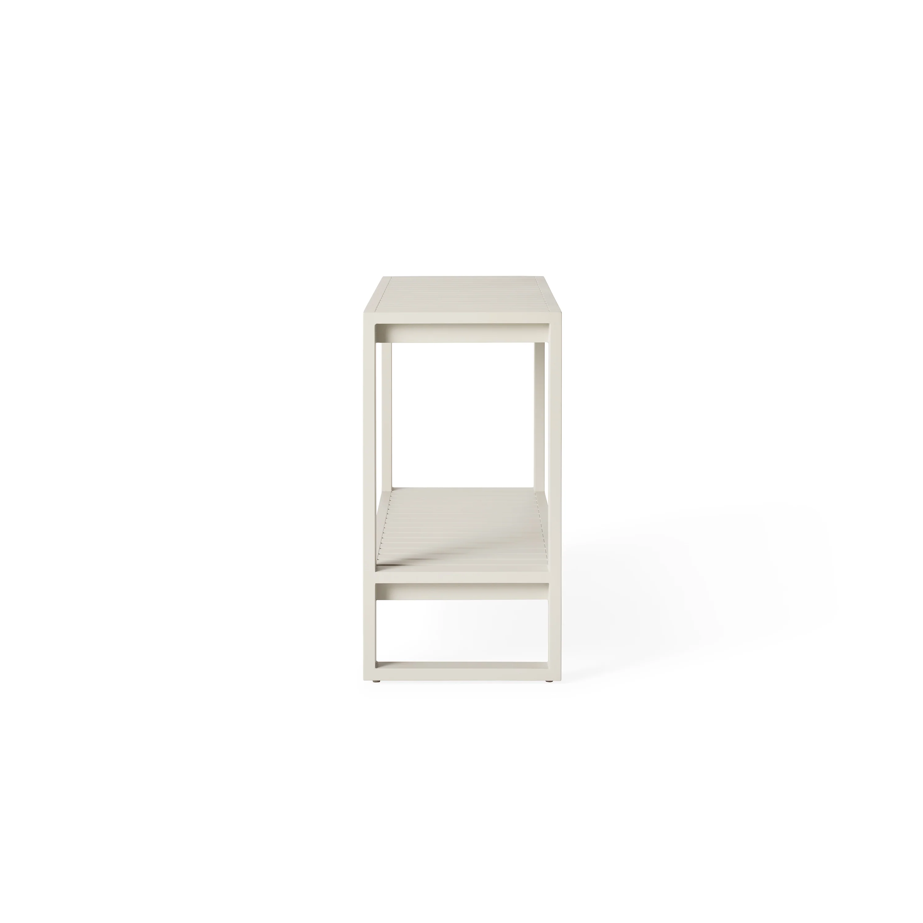 Belvedere Console Table in Dune Aluminum - Image 3