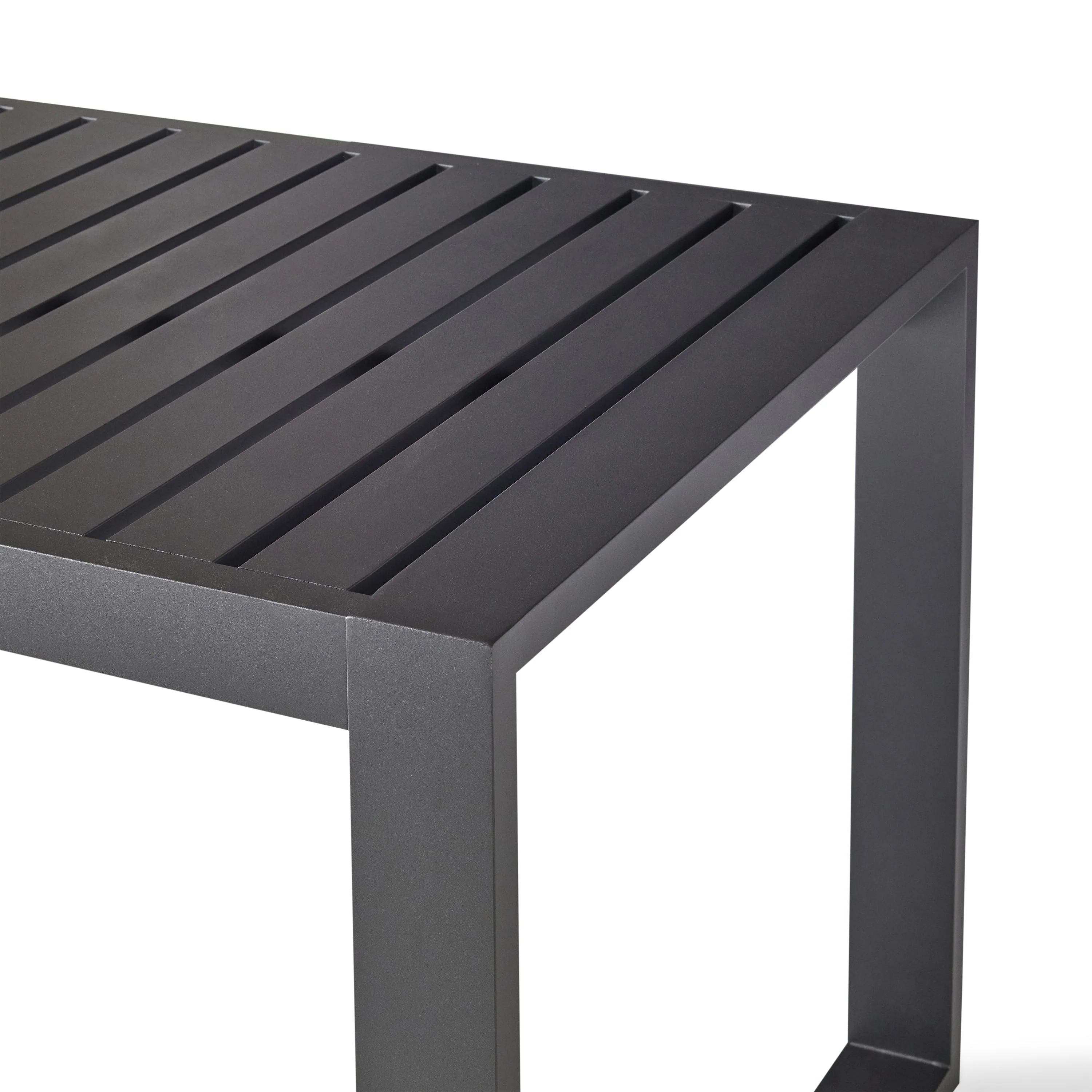 Belvedere Gathering Height Table in Charcoal - Image 4