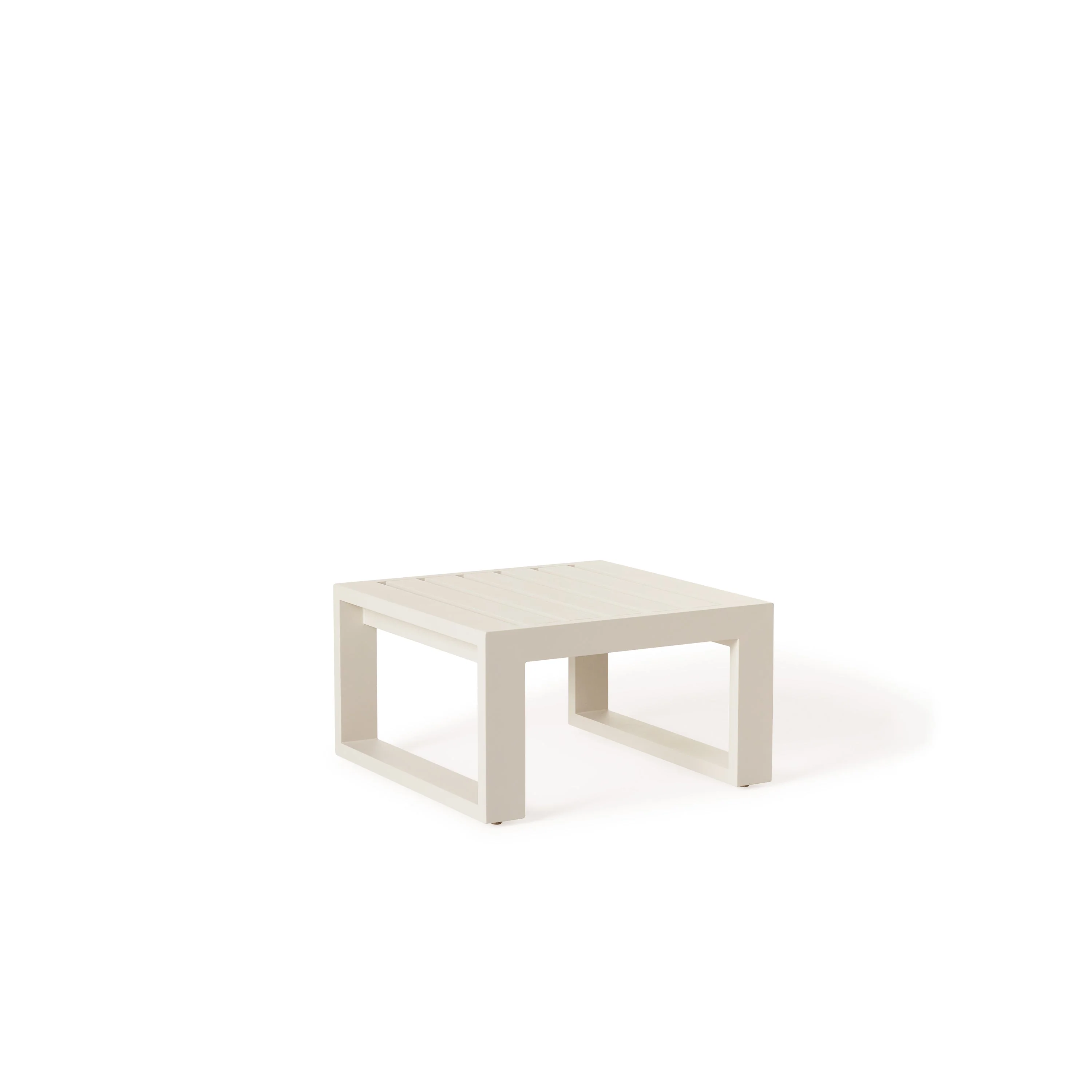 Belvedere Side Table in Dune Aluminum - Image 2