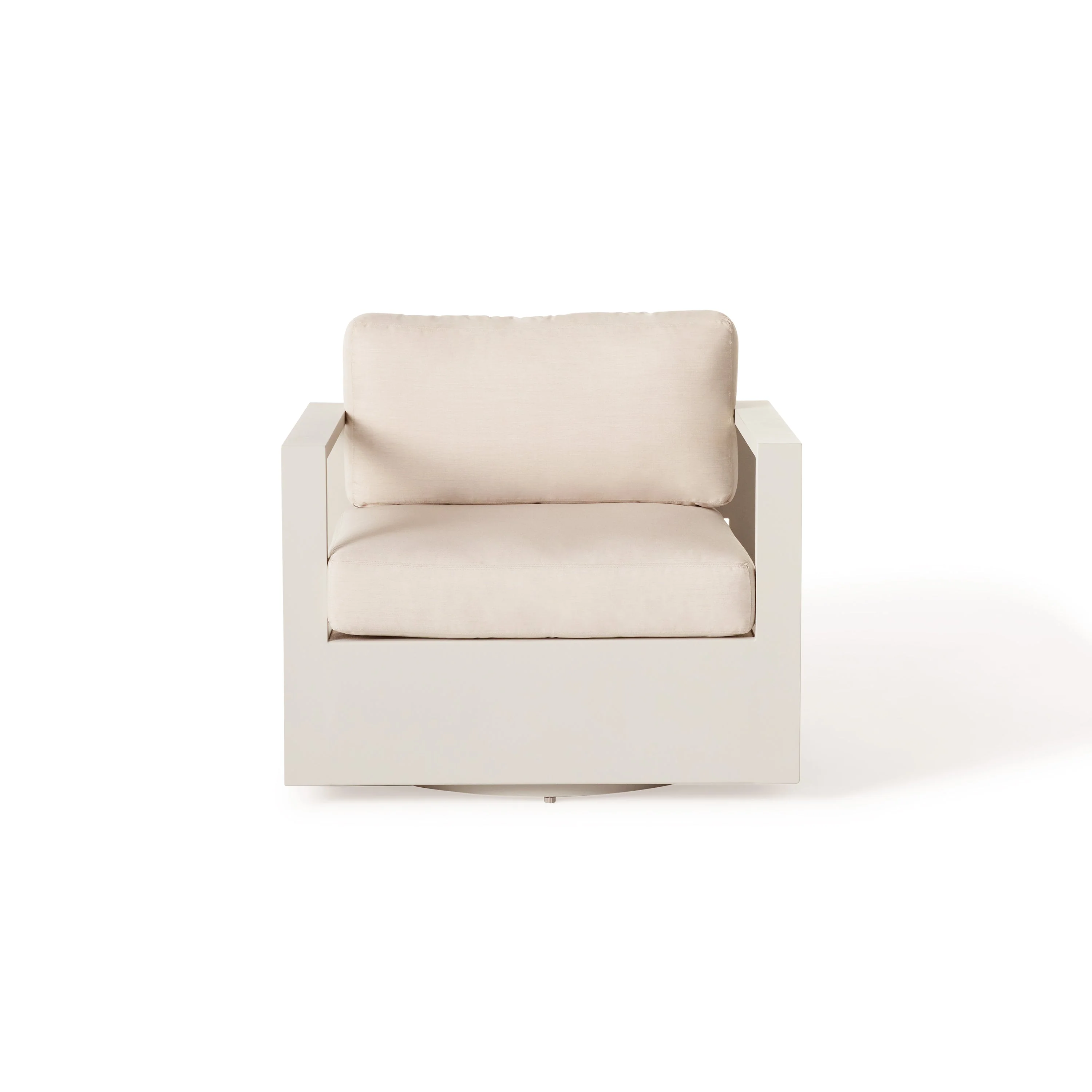 Belvedere Swivel Lounge Chair in Dune - Image 3