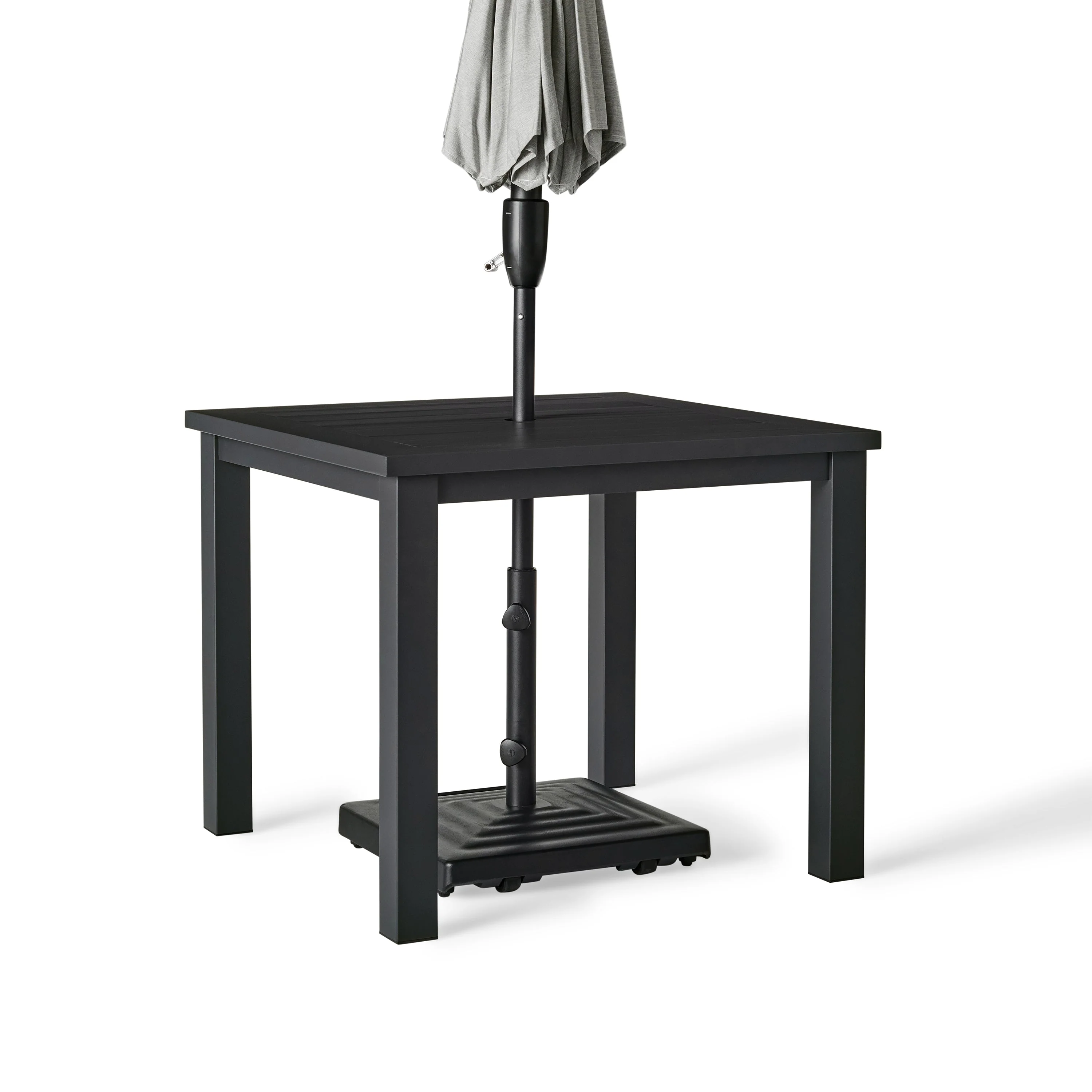 Belvedere 36" Umbrella Table in Charcoal - Image 3