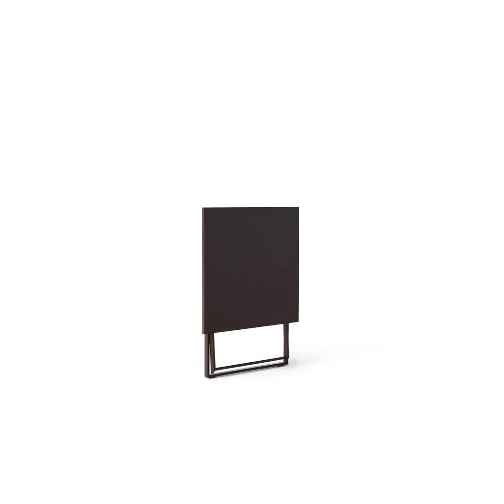 Bistro Folding Dining Table in Coffee Aluminum - Image 3