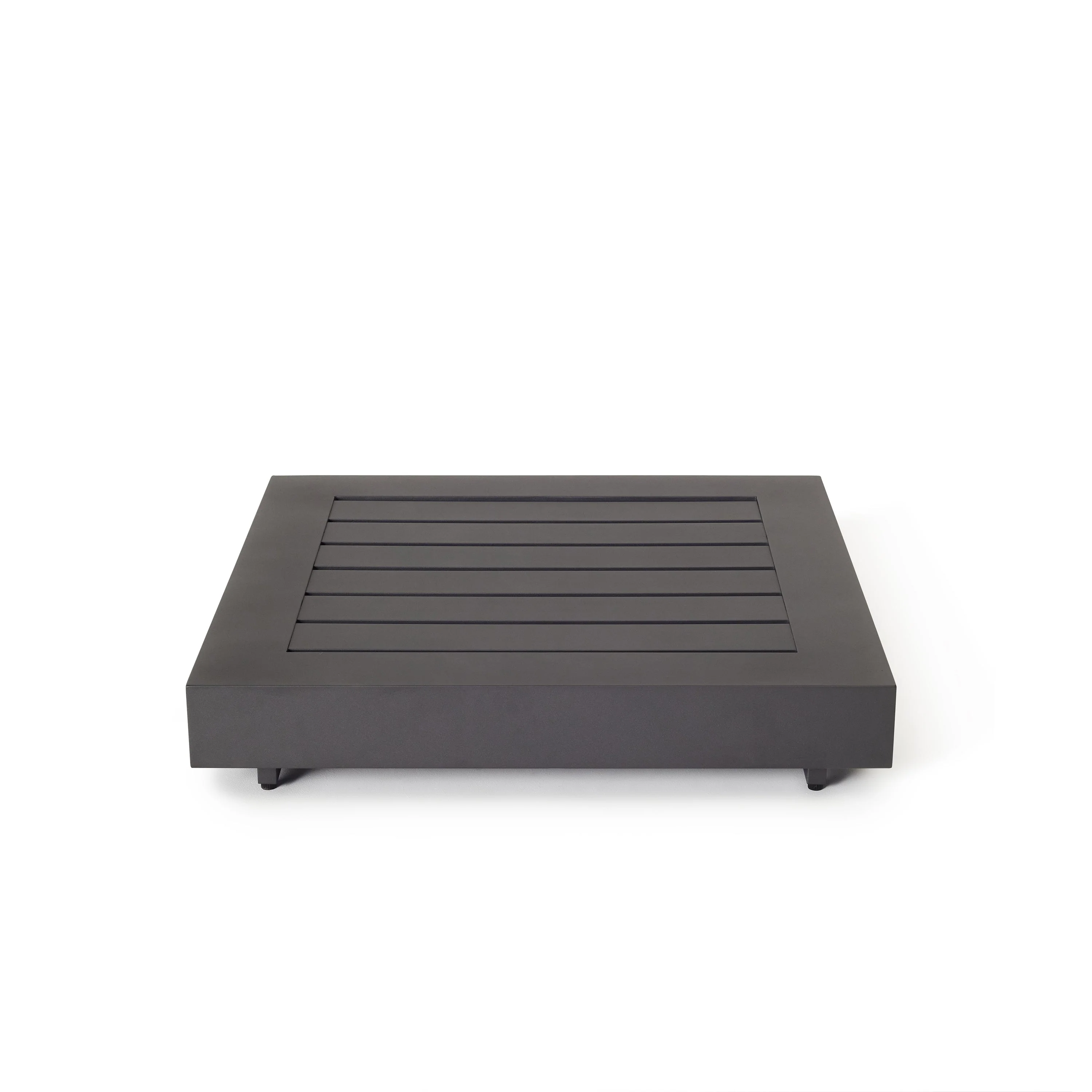 Calabasas Square Table in Charcoal