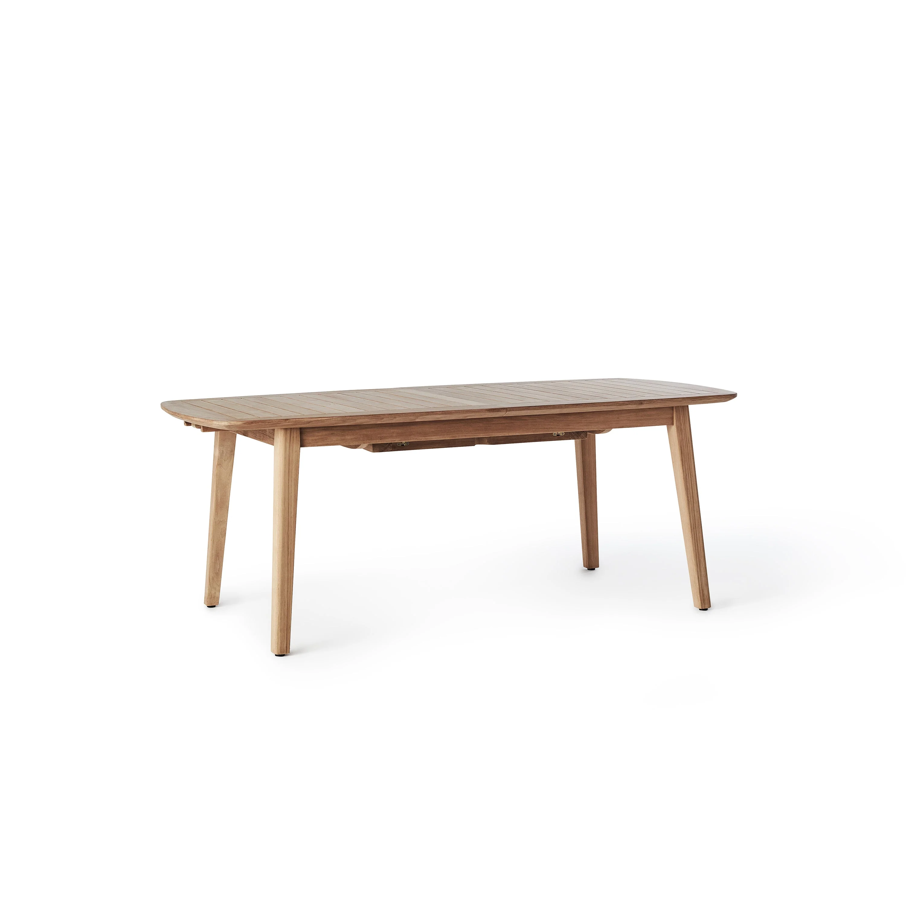 Cavallo 79"-110" Extension Dining Table in Teak - Image 3