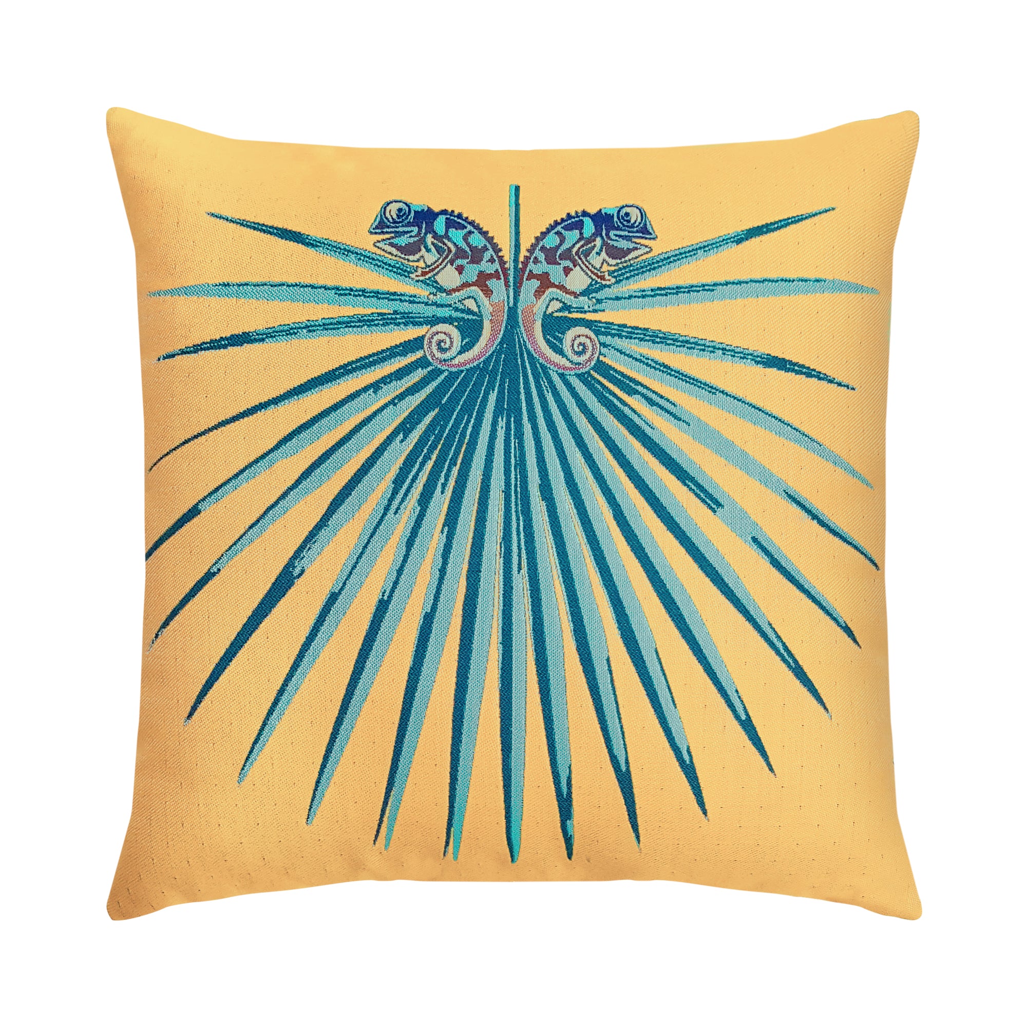 Chameleon Lagoon Pillow