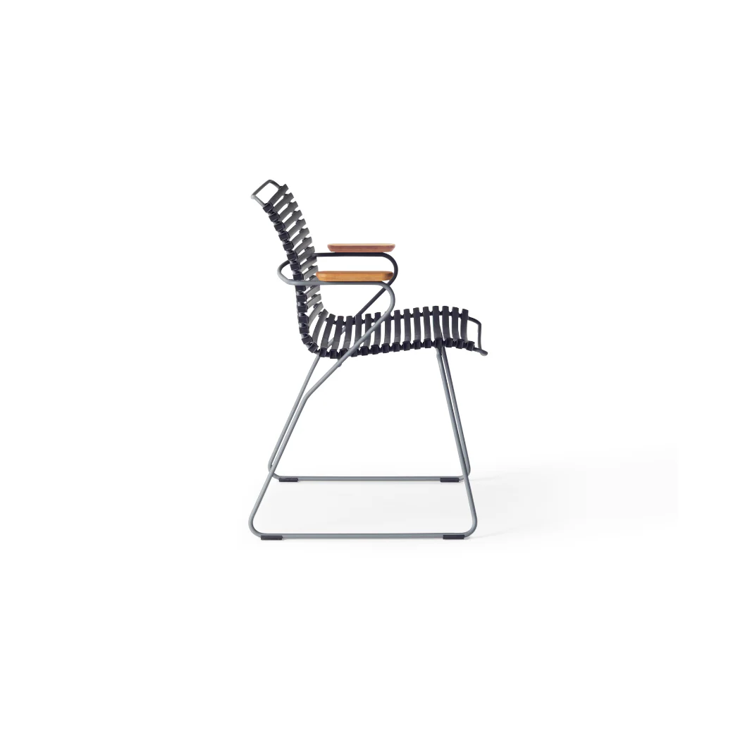 Click Dining Arm Chair in Black - Image 3