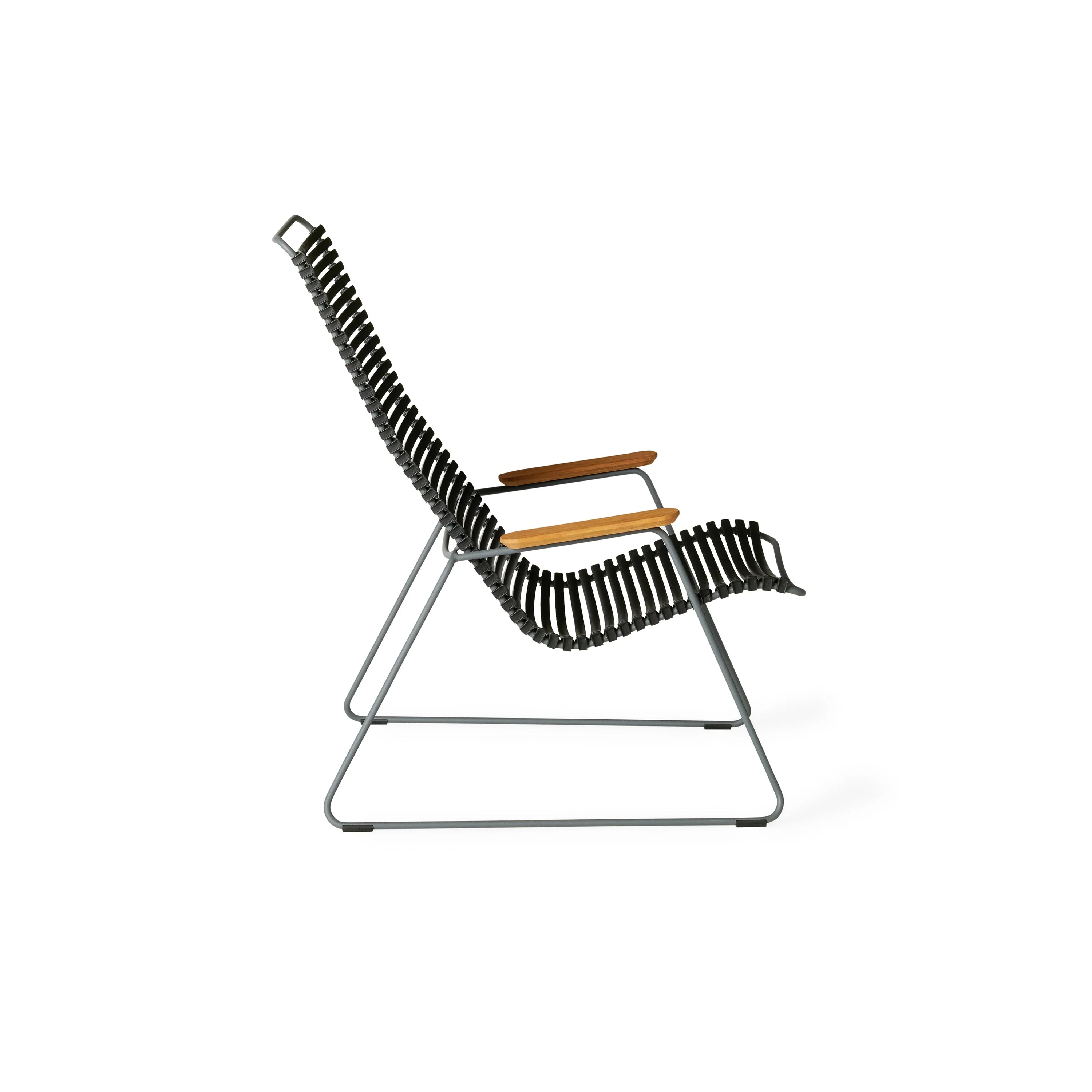 Click Lounge Chair in Black - Image 3