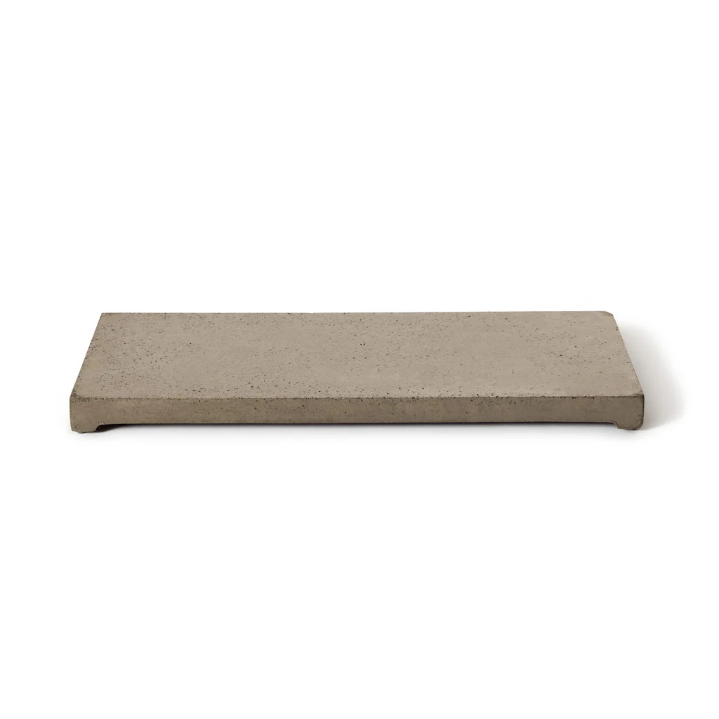 Contempo and Indio Rectangular Fire Table Lid in Smoke