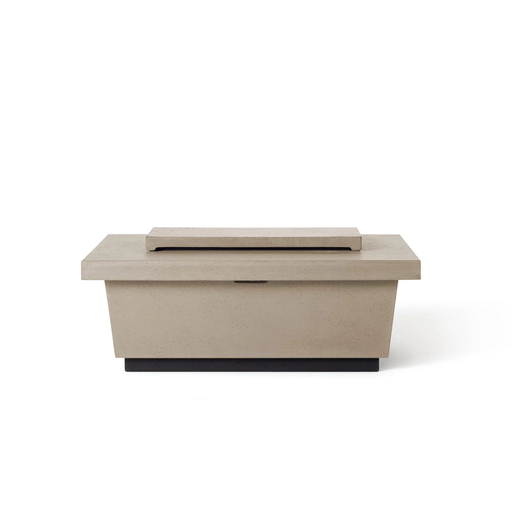 Contempo and Indio Rectangular Fire Table Lid in Smoke - Image 3