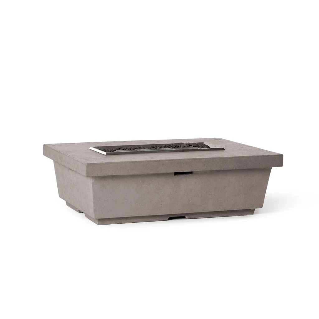 Contempo Rectangular Fire Table in Light Basalt - Image 2