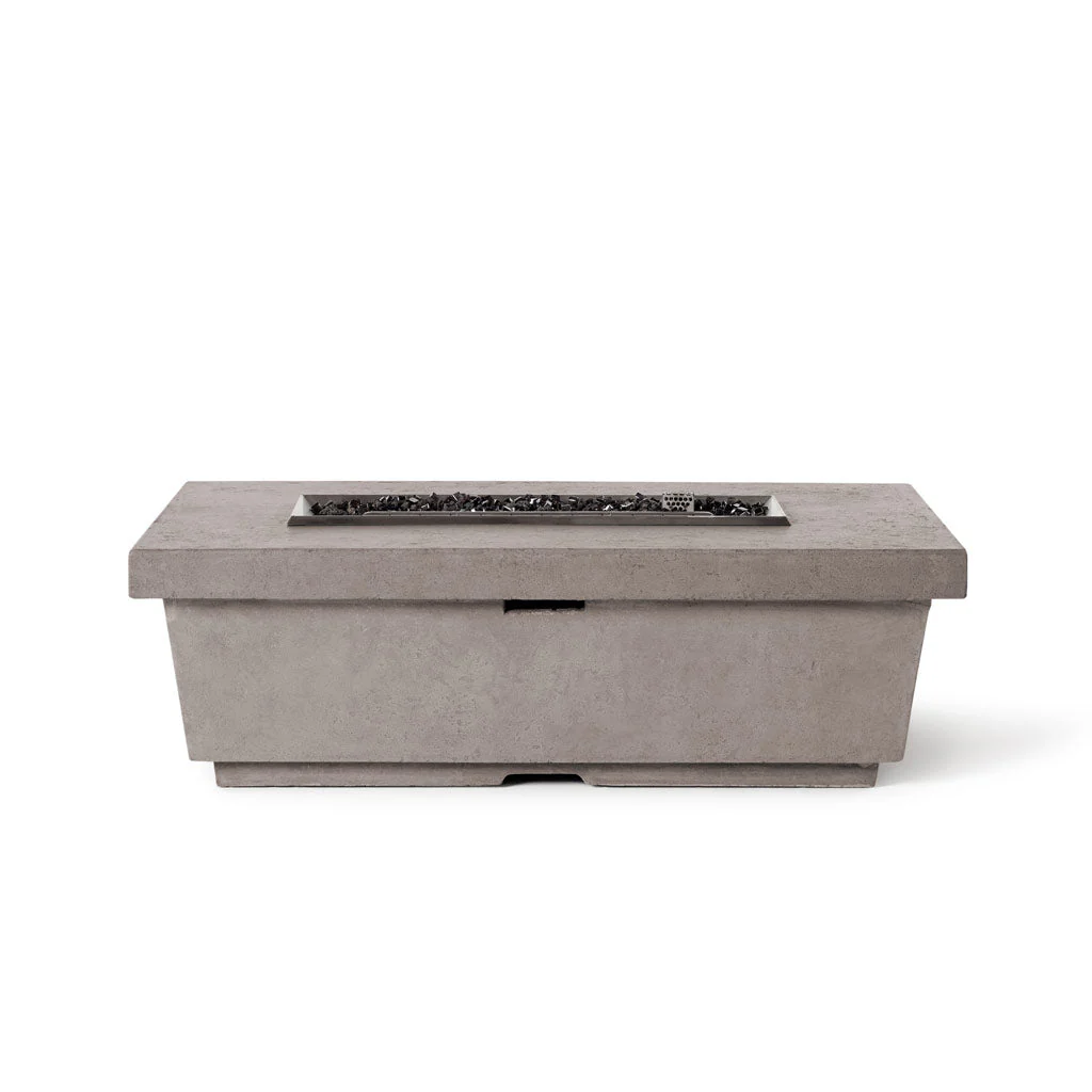 Contempo Rectangular Fire Table in Light Basalt - Image 4