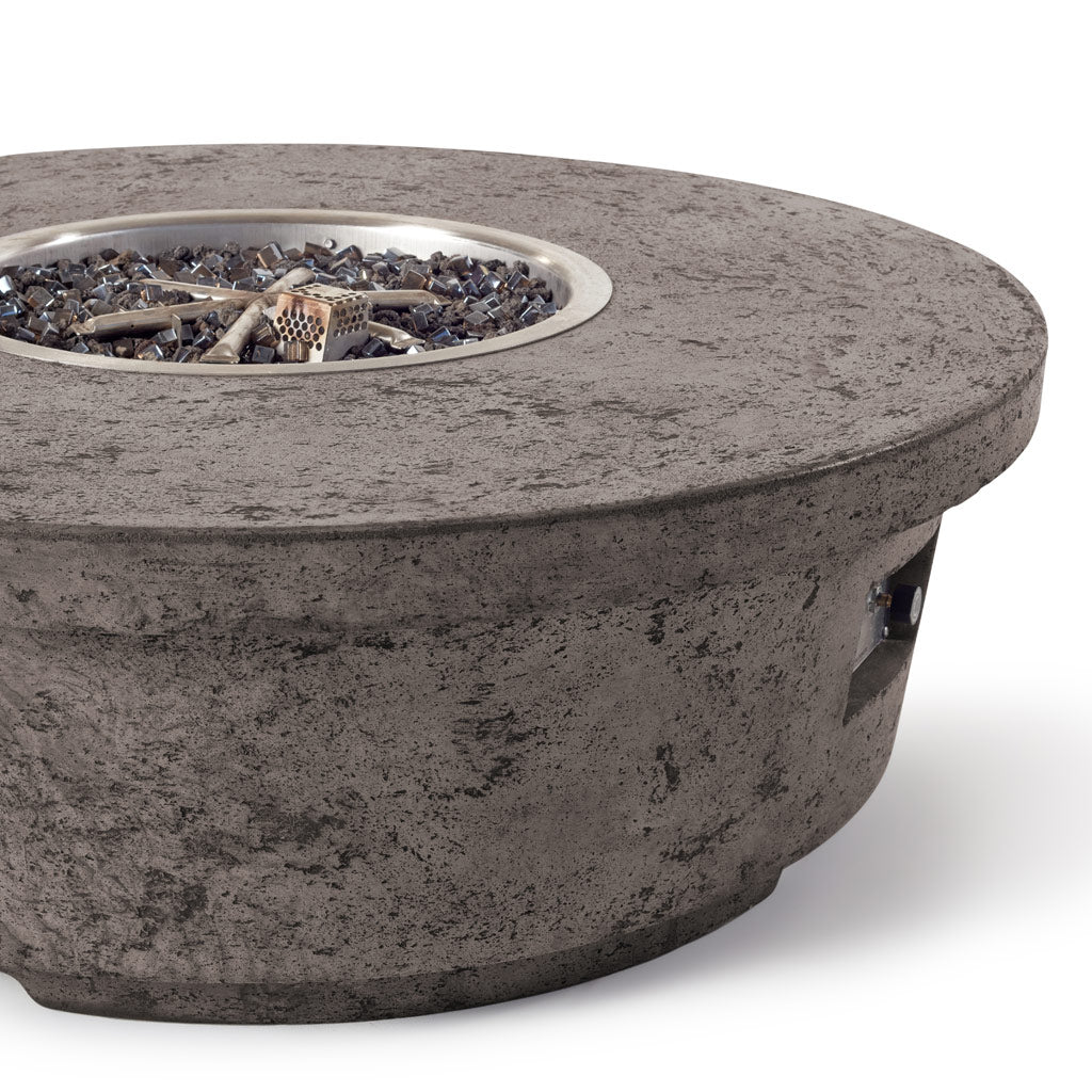 Contempo Round Fire Table in Dark Basalt - Image 5