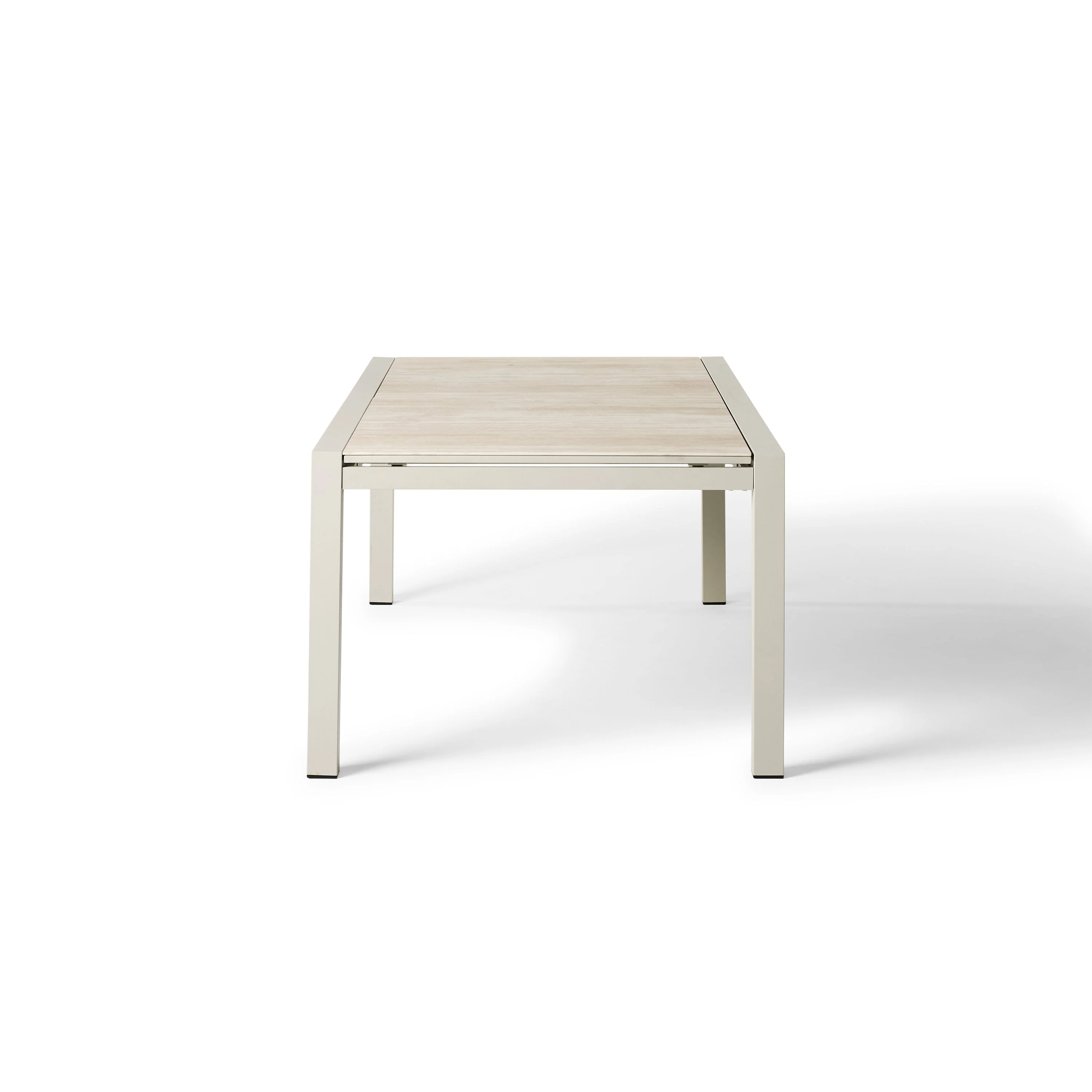 Del Mar 87"-130" Extension Dining Table in Dune - Image 5