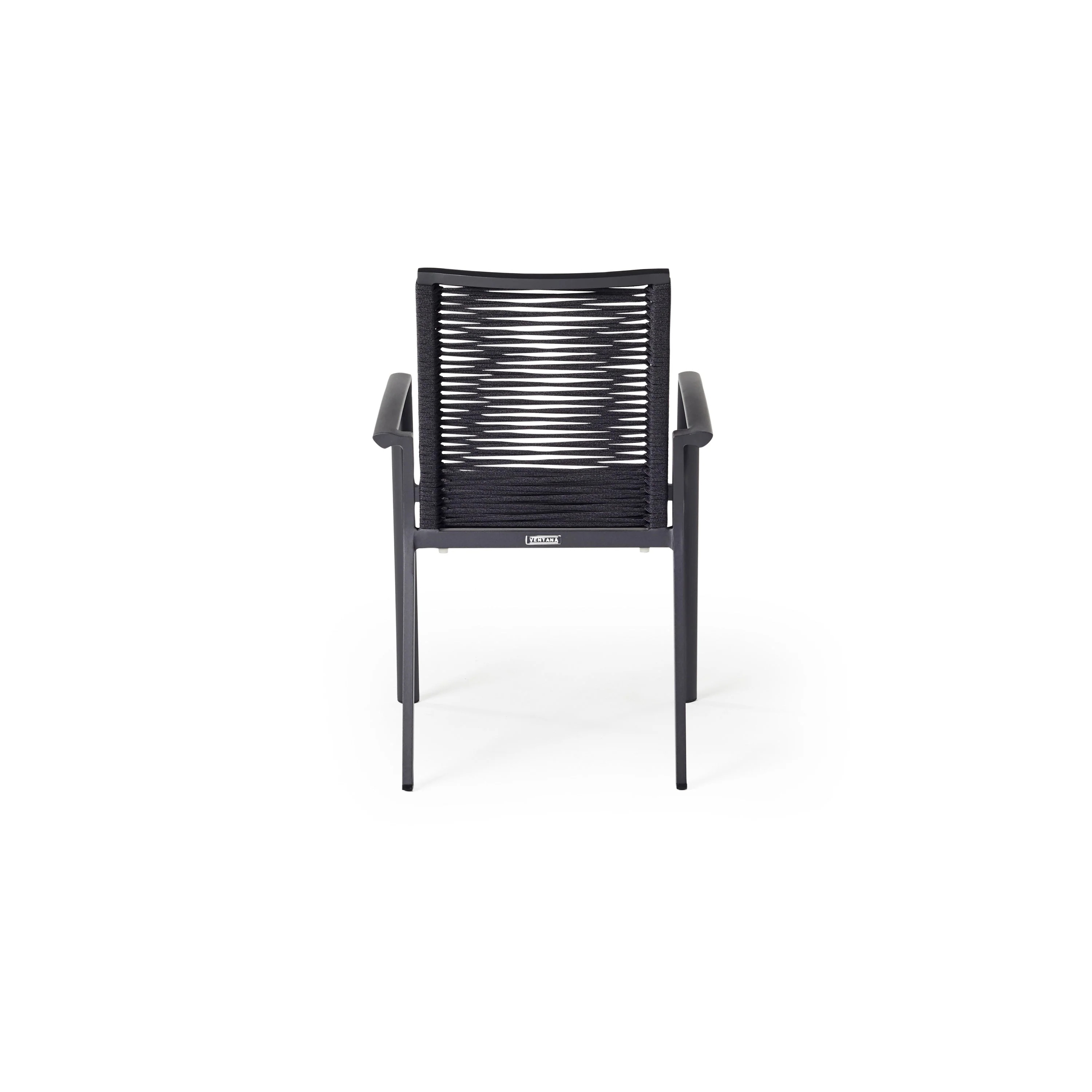 Diablo Dining Arm Chair in Charcoal - Image 4