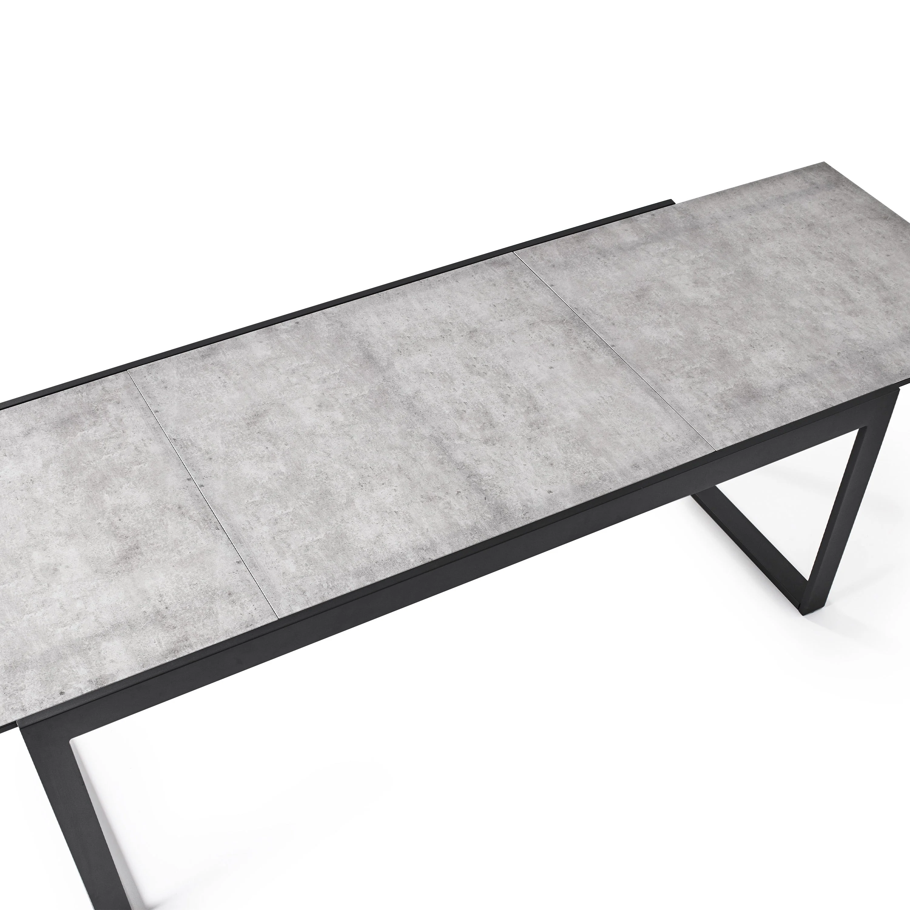 Diablo 87"-130" Extension Dining Table in Charcoal - Image 5