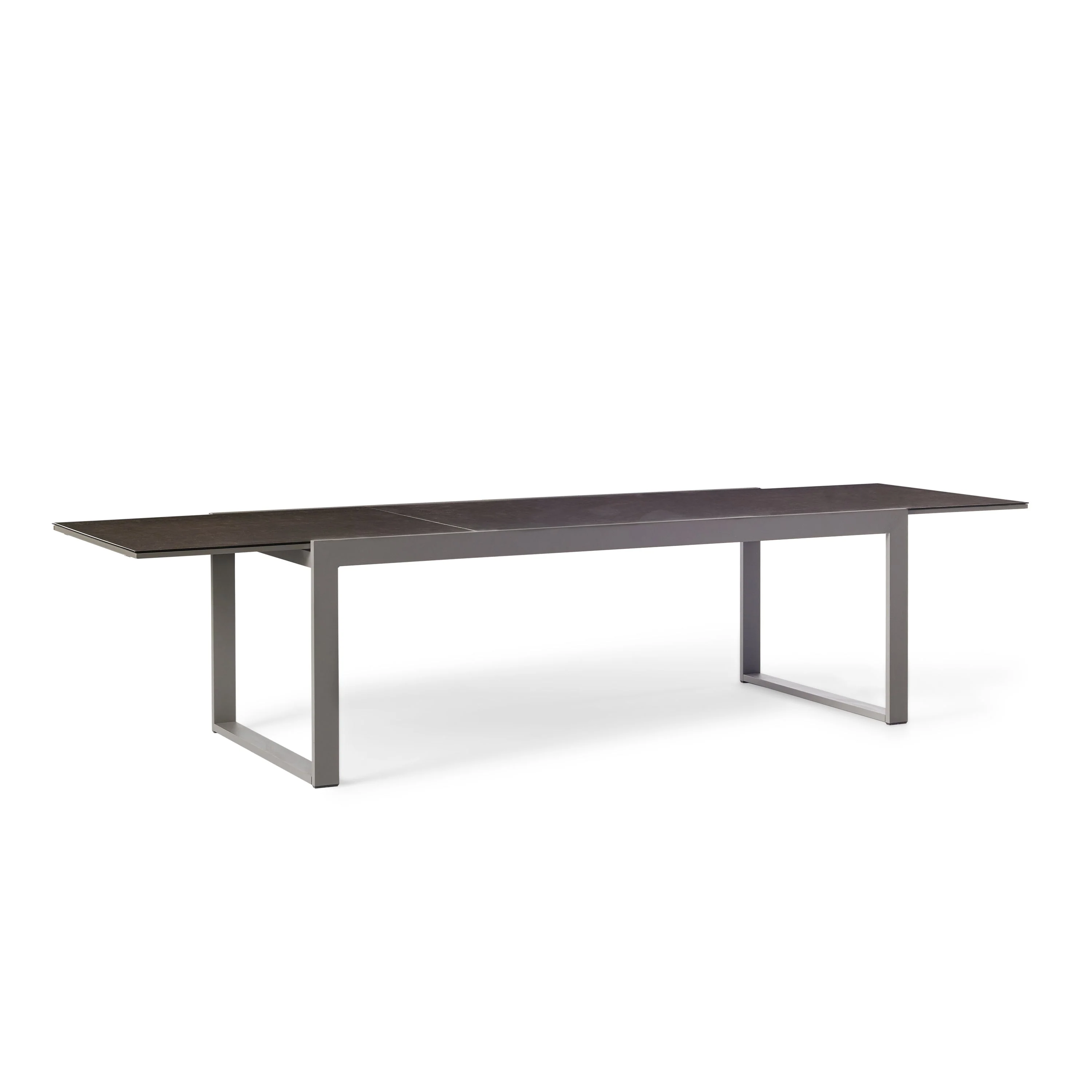 Diablo 87"-130" Extension Dining Table in Quartz Grey - Image 4
