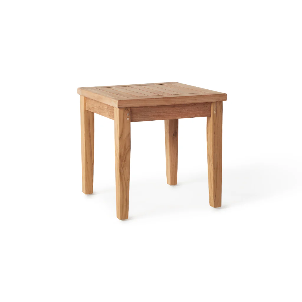 Elements Square Side Table in Teak - Image 2