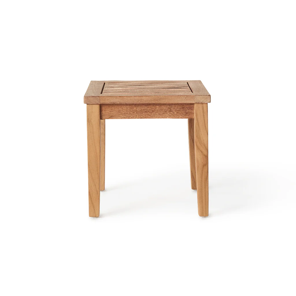 Elements Square Side Table in Teak - Image 3