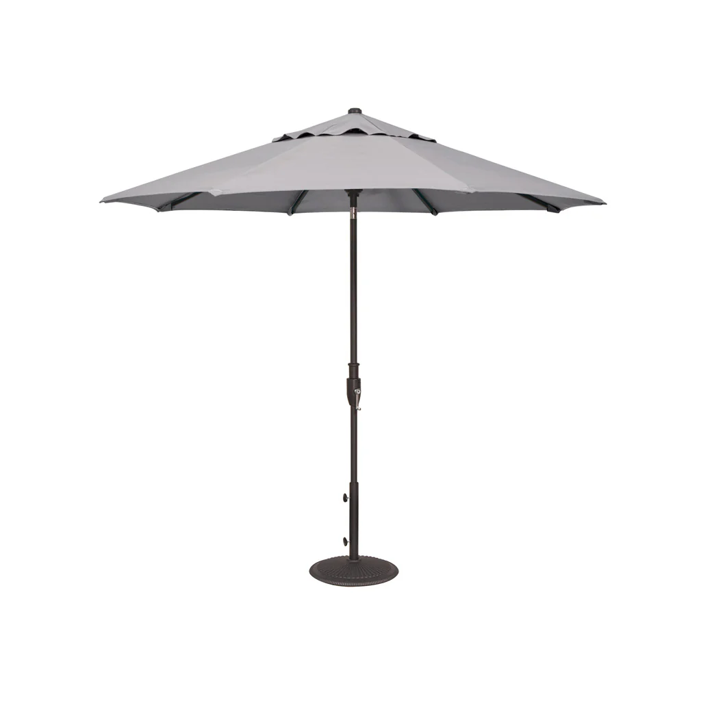 9' Black Frame Market Umbrella - Glide Tilt