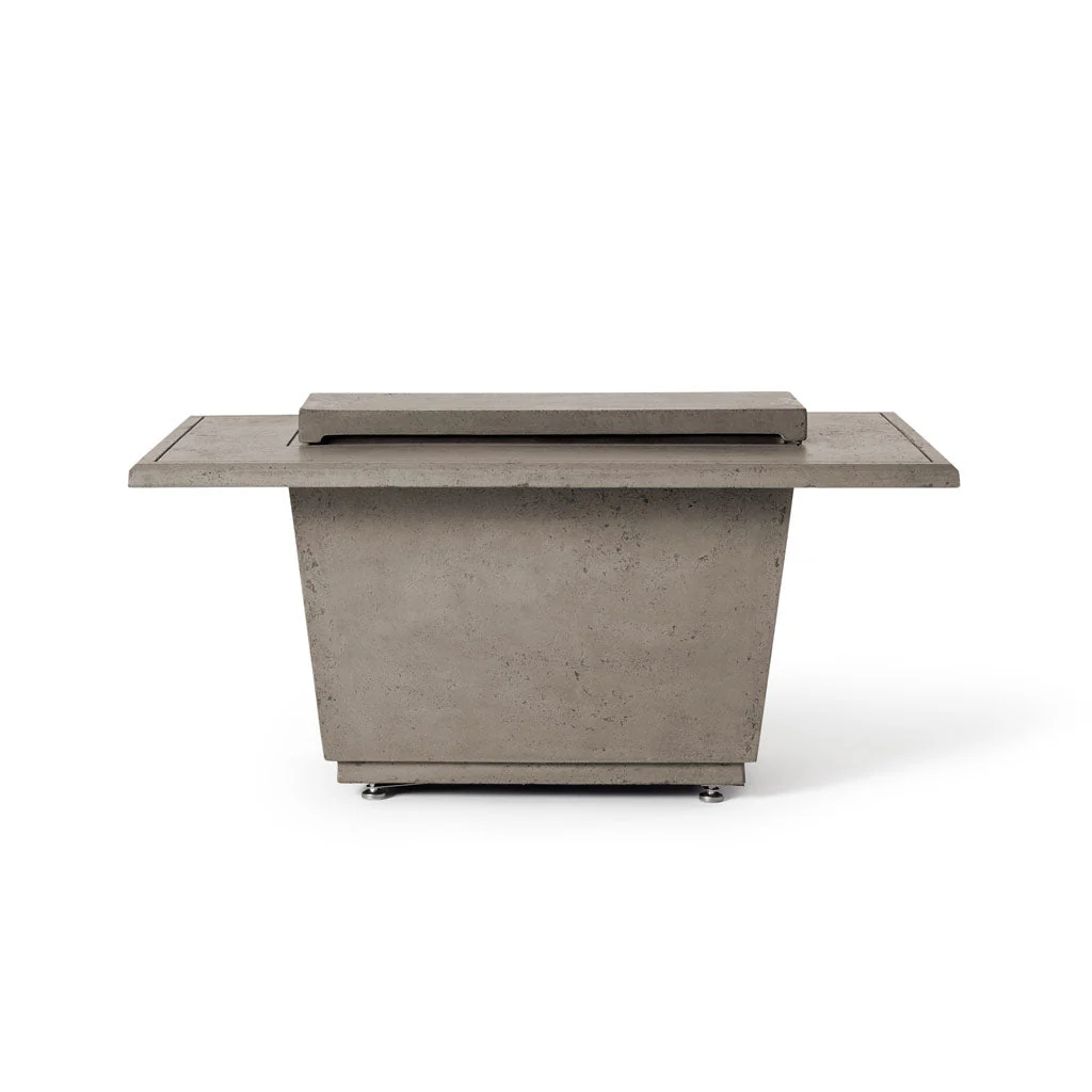 Indio Rectangular Fire Table in Light Basalt - Image 6