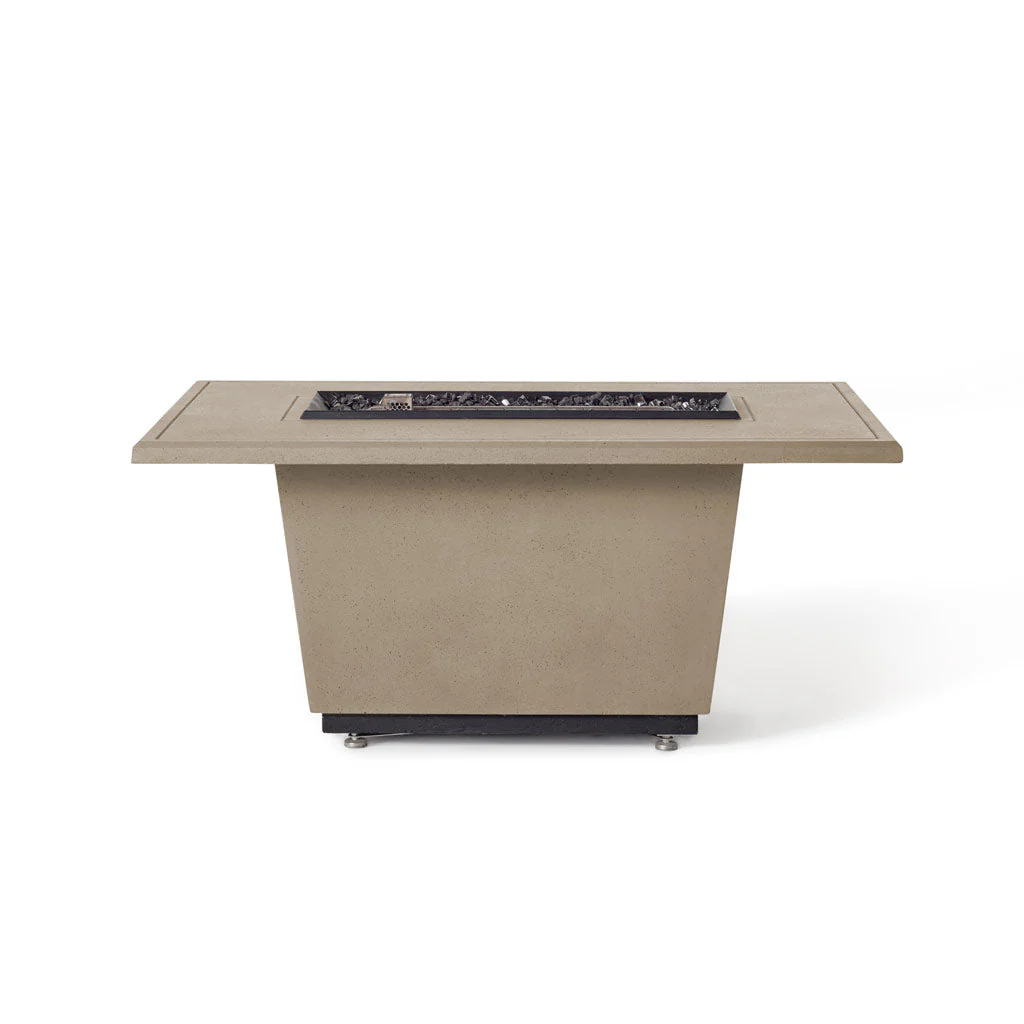 Indio Rectangular Fire Table in Smoke - Image 5