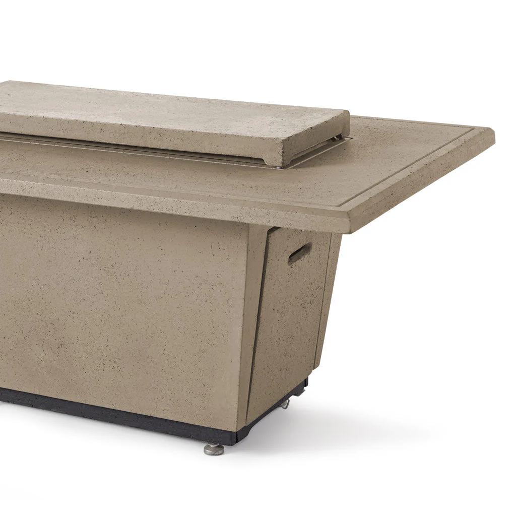 Indio Rectangular Fire Table in Smoke - Image 9