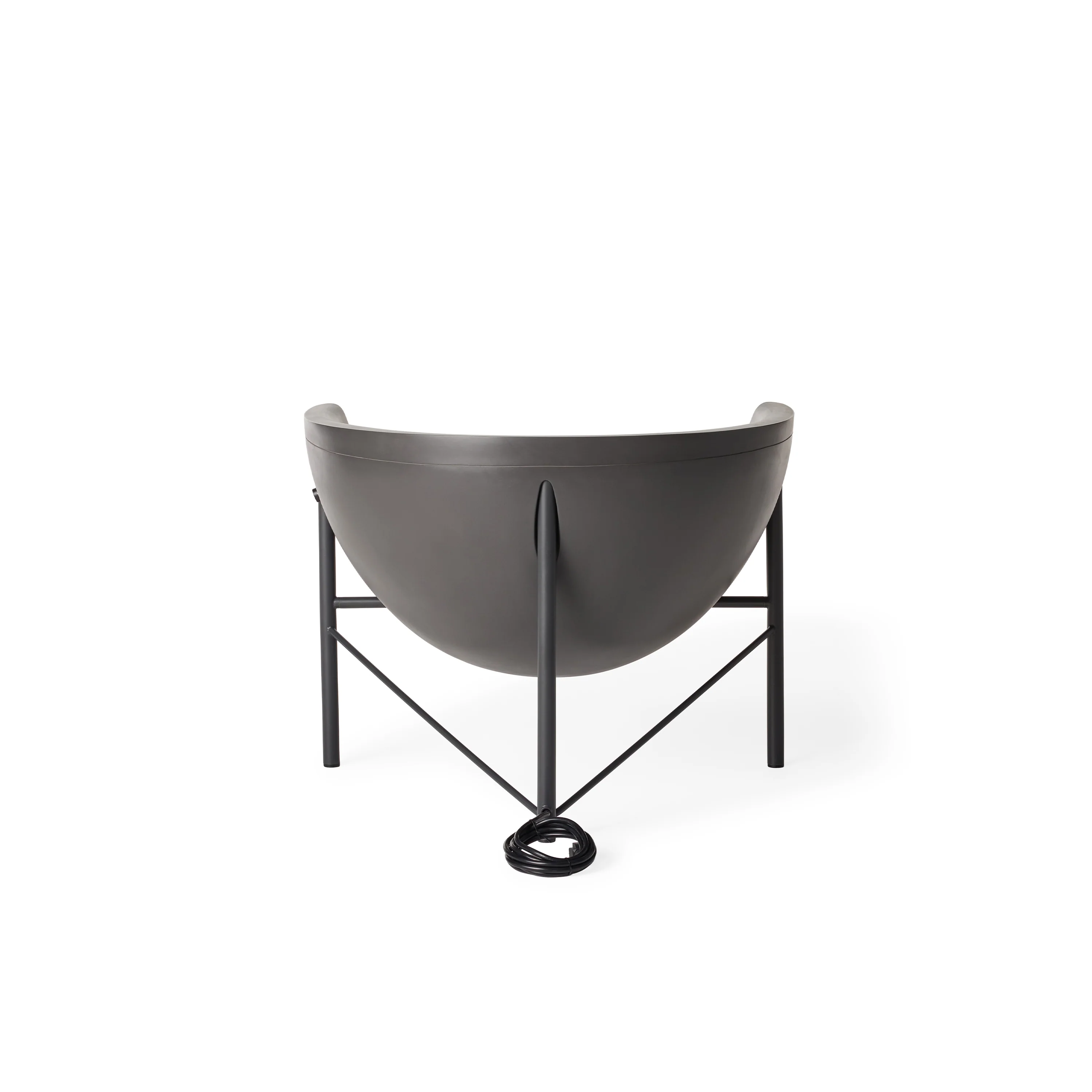 Kosmos Heated Lounge Chair in Charcoal - Image 3