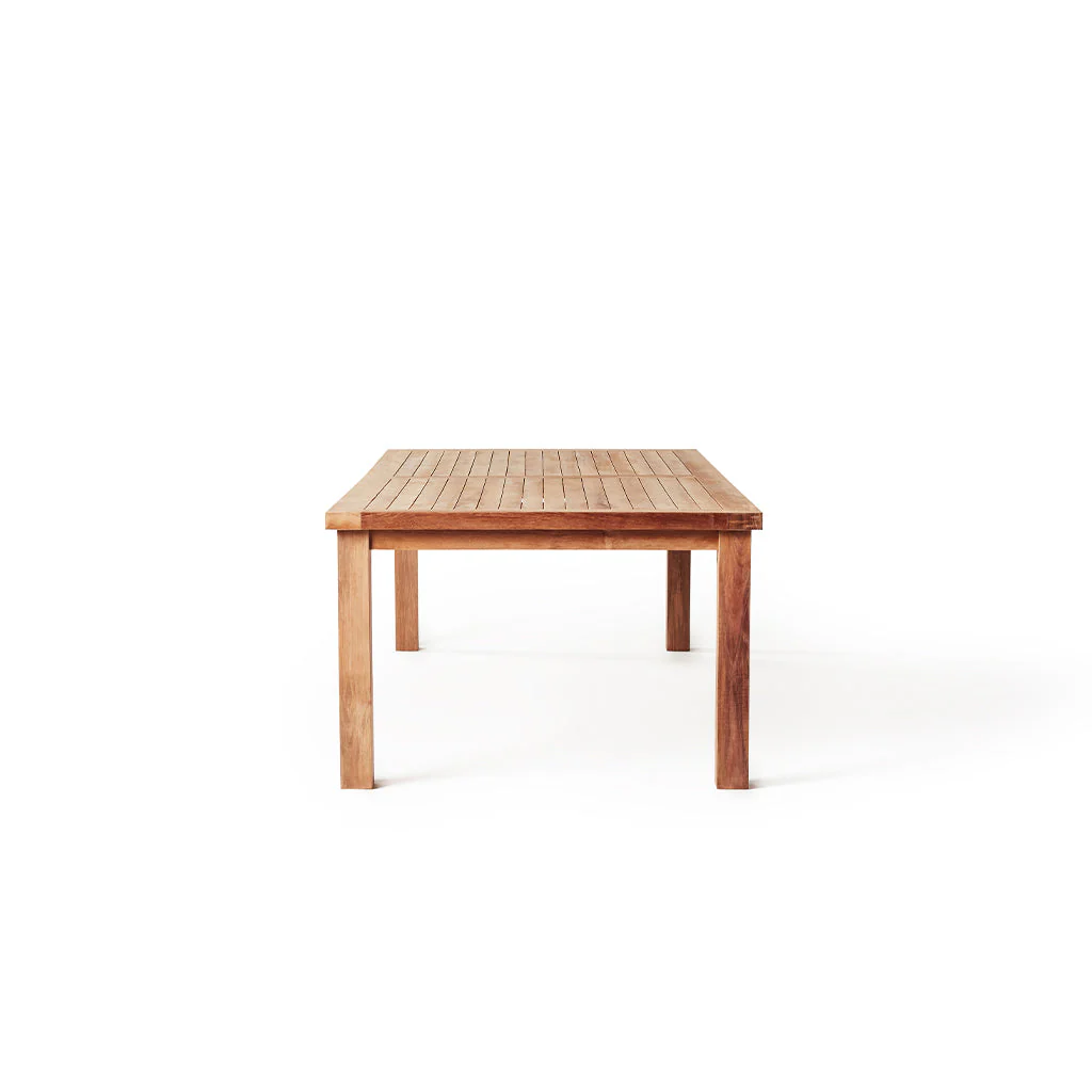 Larkspur 102" Dining Table in Teak - Image 3