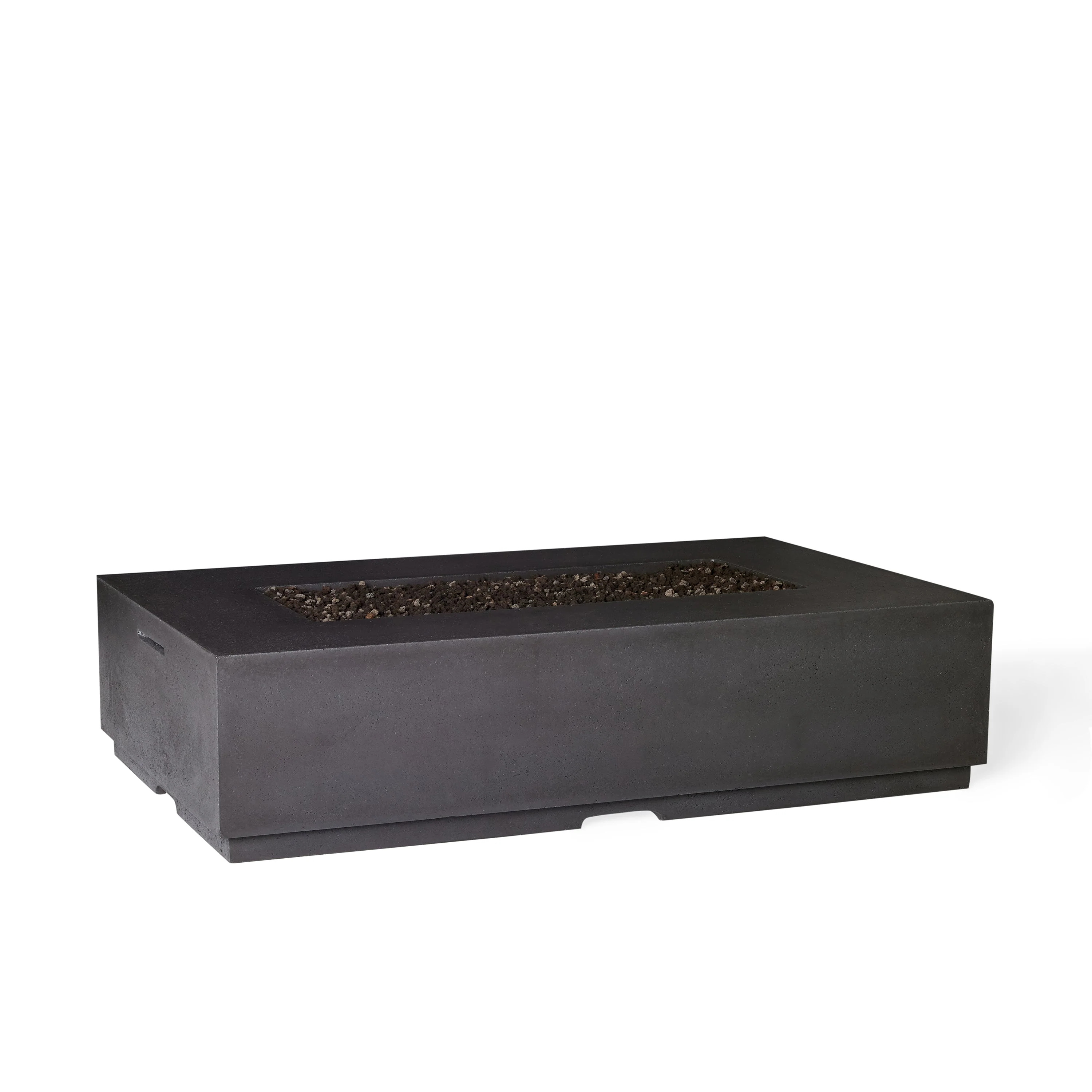 Legend 60" Rectangular Fire Table in Black Lava (Natural Gas) - Image 3