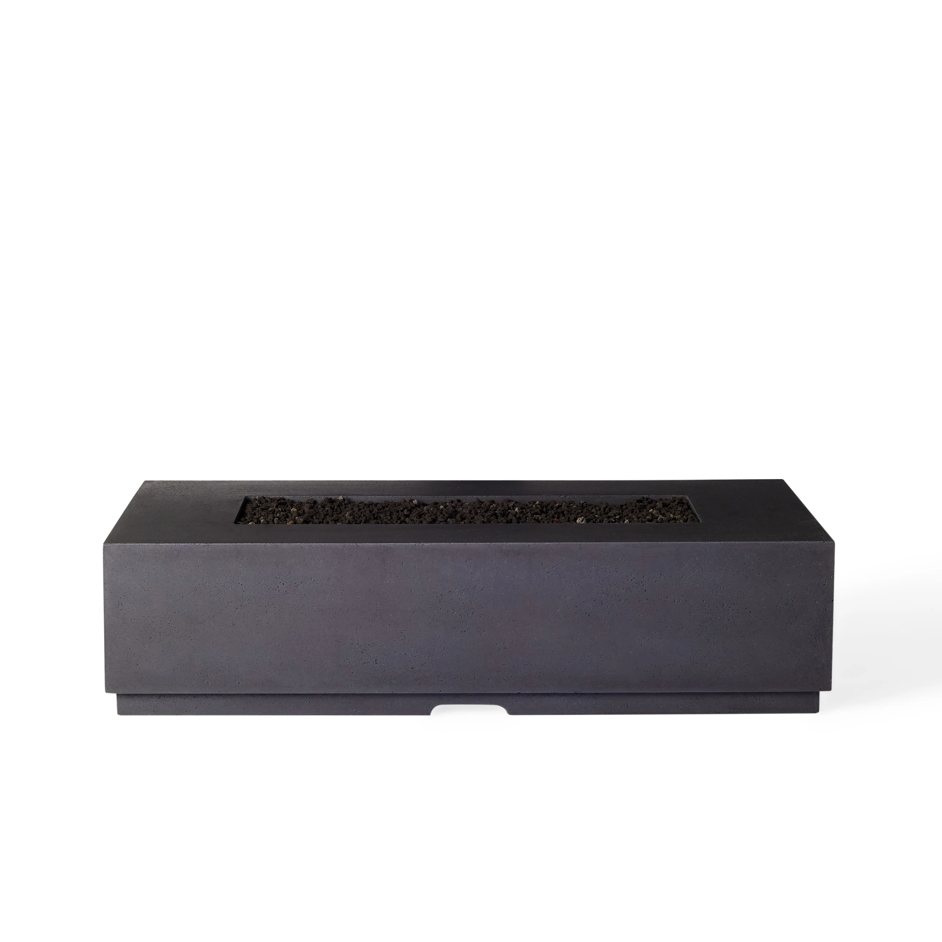 Legend 60" Rectangular Fire Table in Black Lava (Propane)