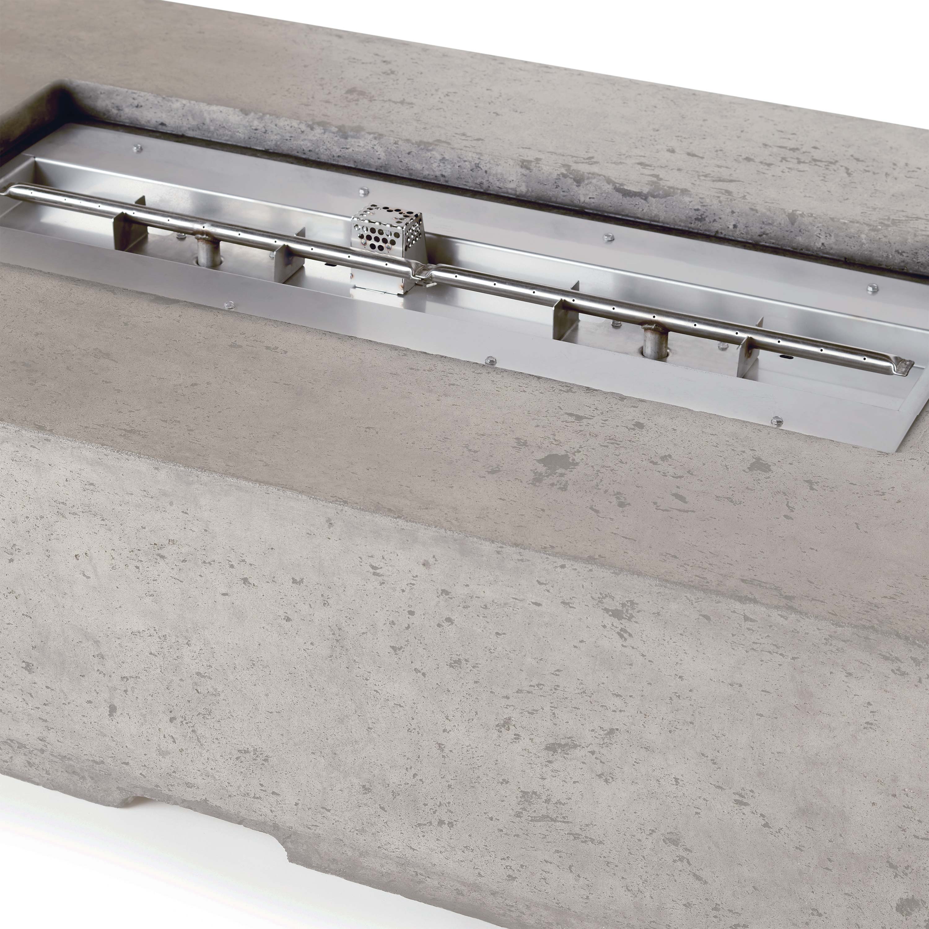 Legend 60" Rectangular Fire Table in Light Basalt (Natural Gas) - Image 9