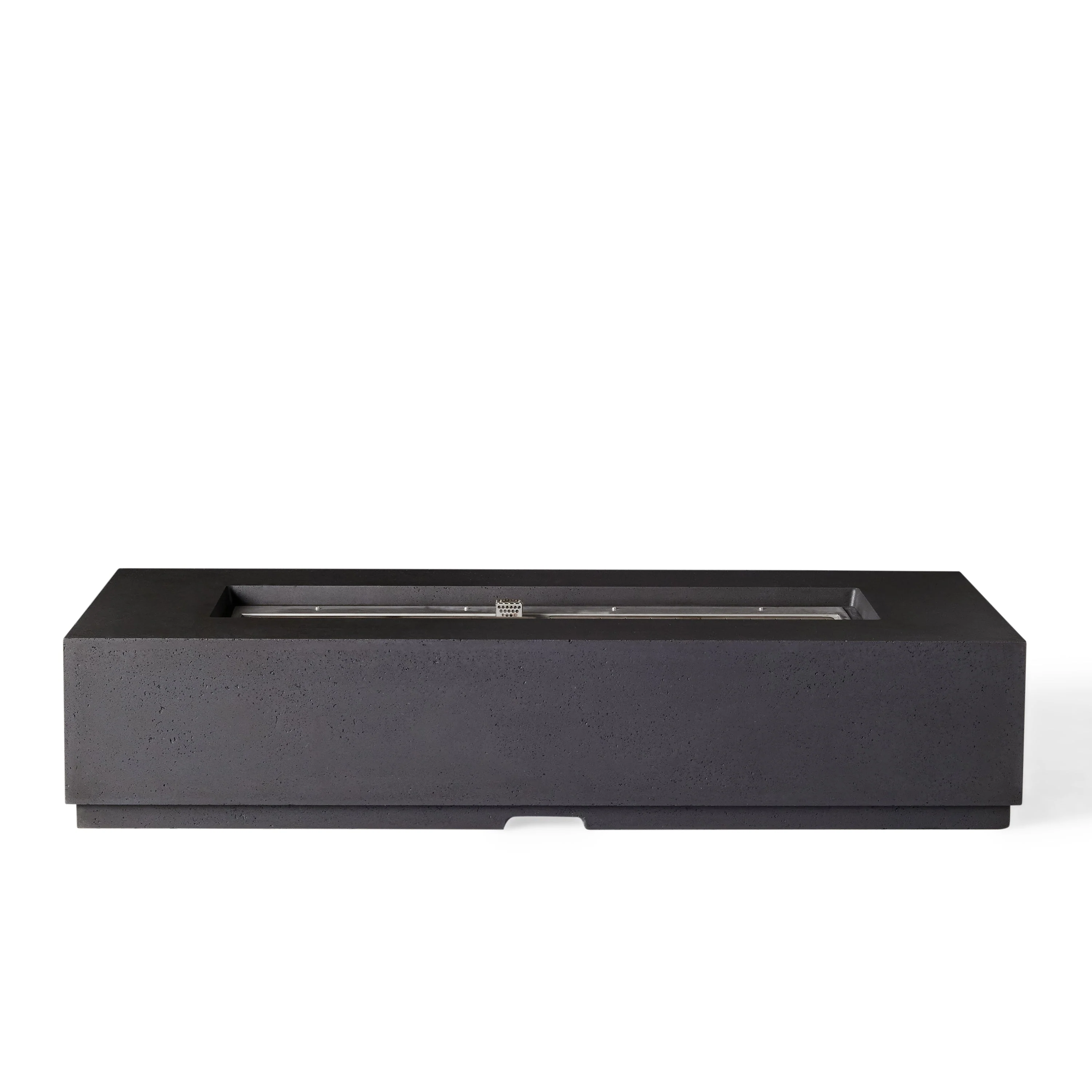 Legend 72" Rectangular Fire Table in Black Lava (Propane) - Image 3