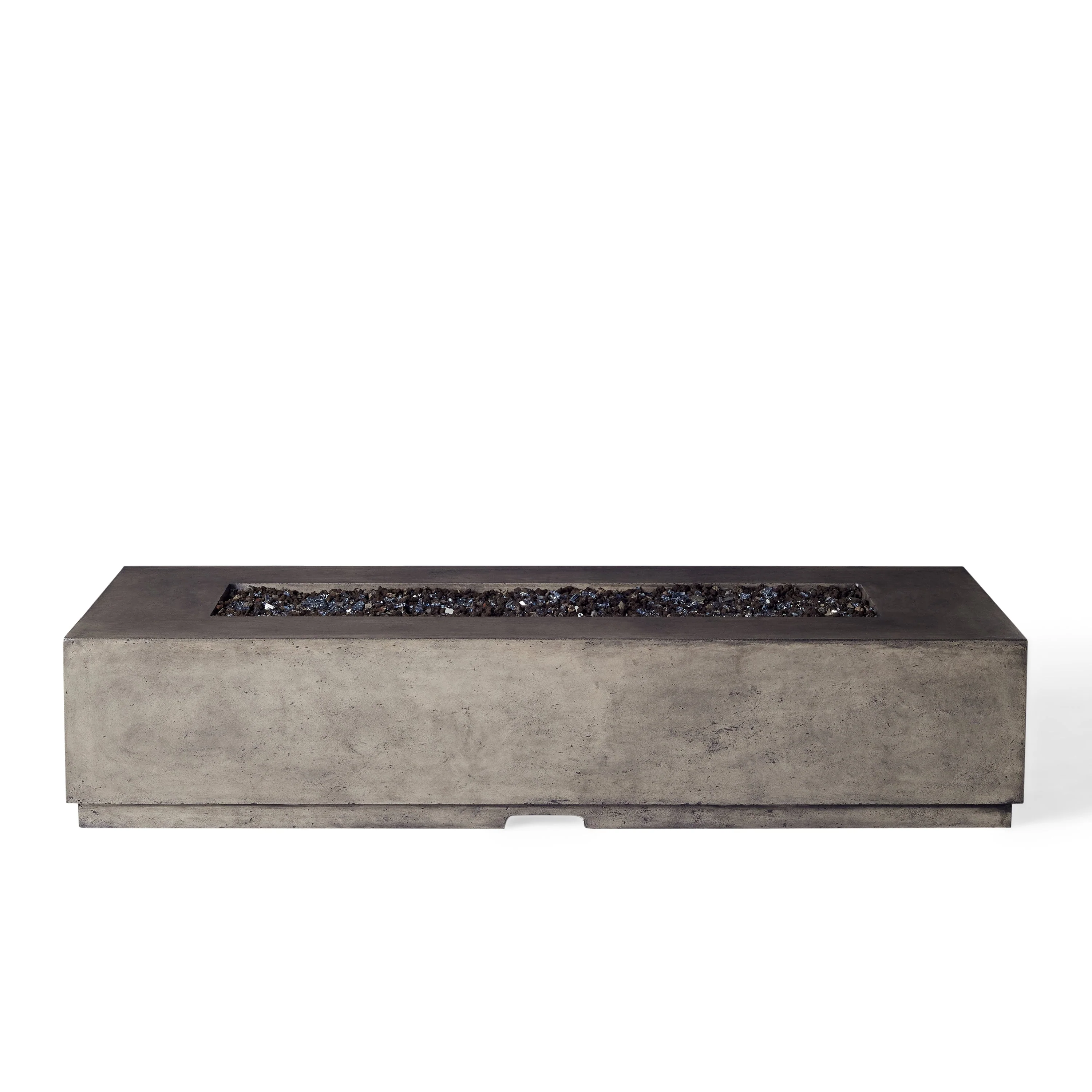 Legend 72" Rectangular Fire Table in Dark Basalt (Propane) - Image 5