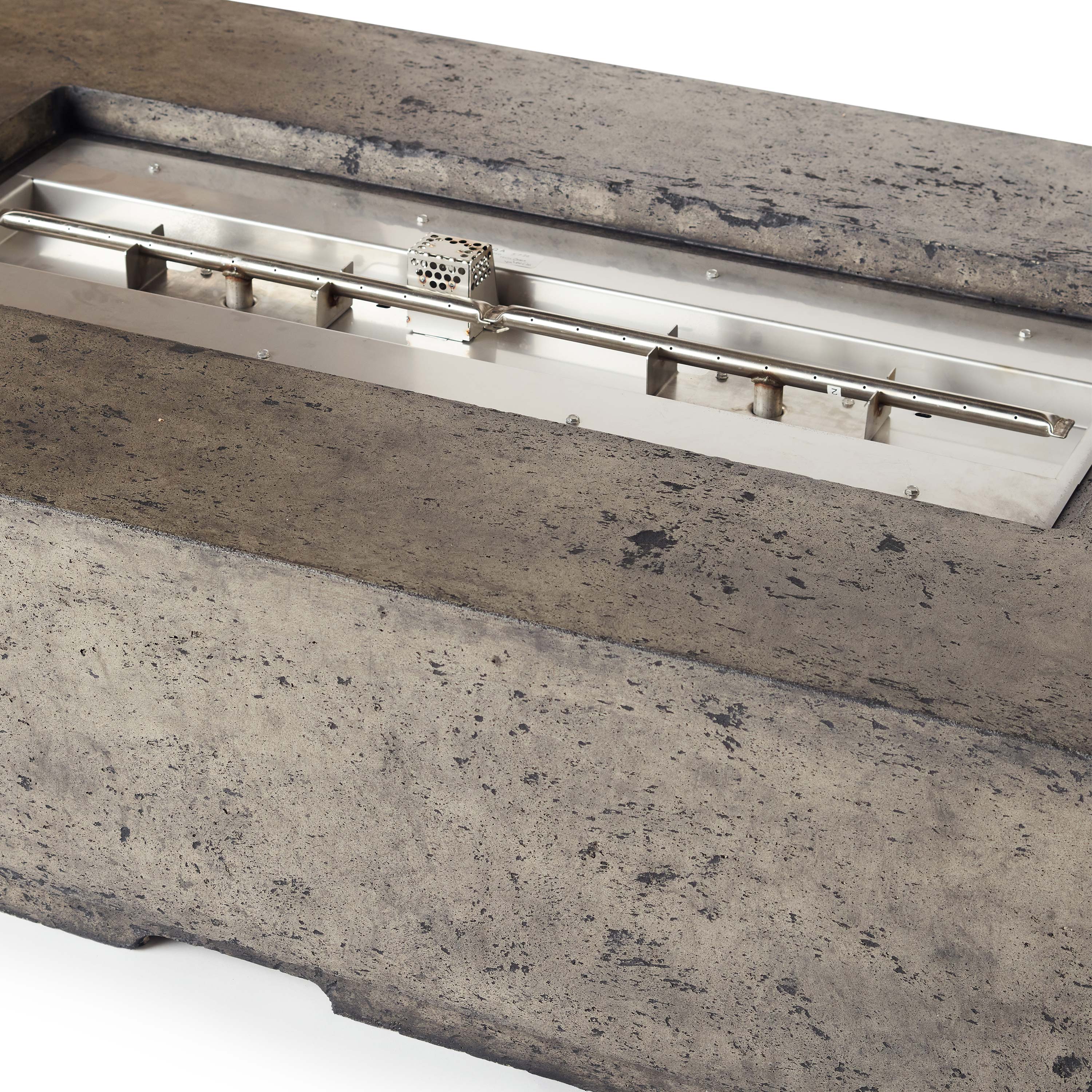 Legend 60" Rectangular Fire Table in Dark Basalt (Propane) - Image 4