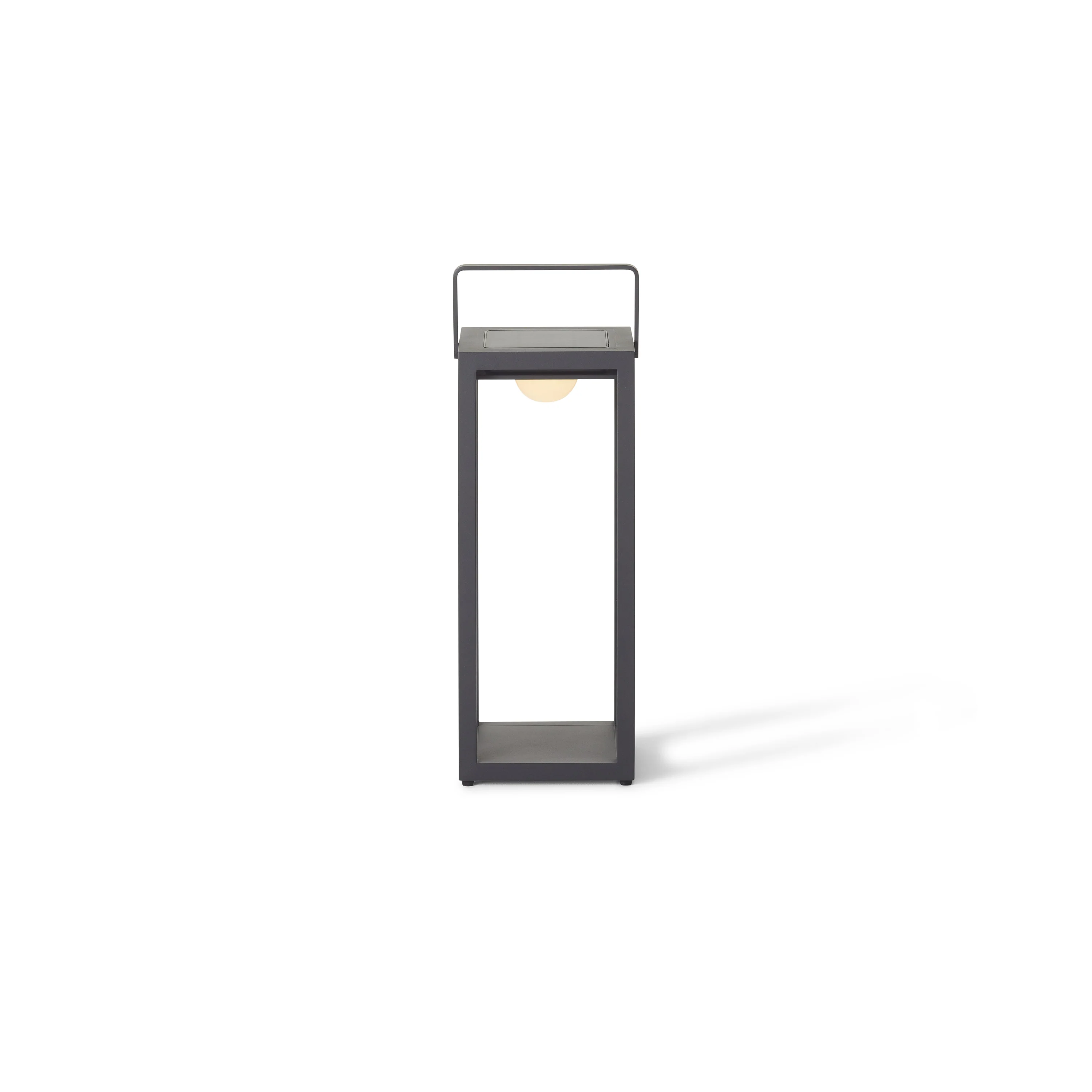 Lux Aluminum Floor Lamp in Charcoal