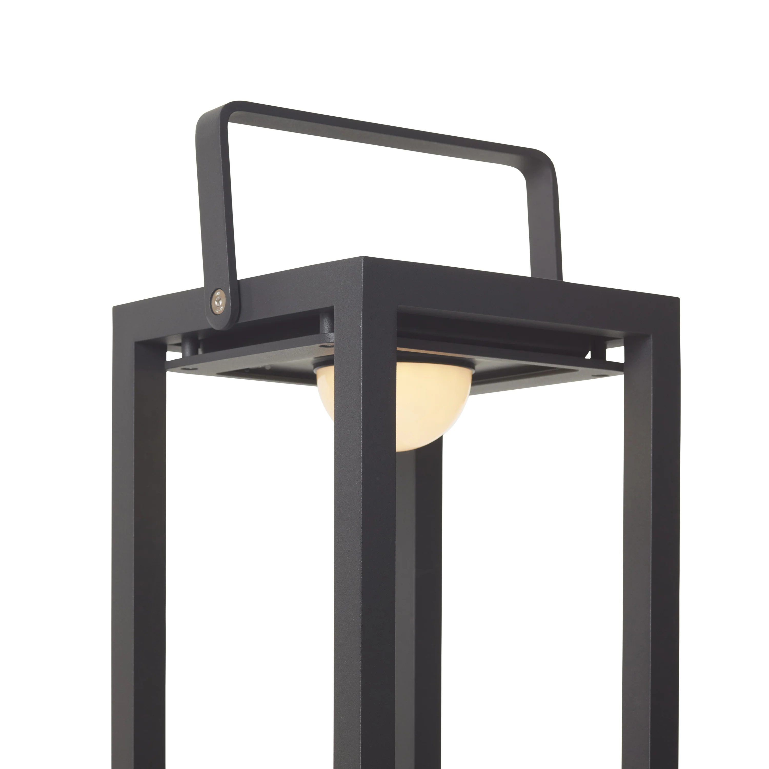 Lux Aluminum Floor Lamp in Charcoal - Image 3