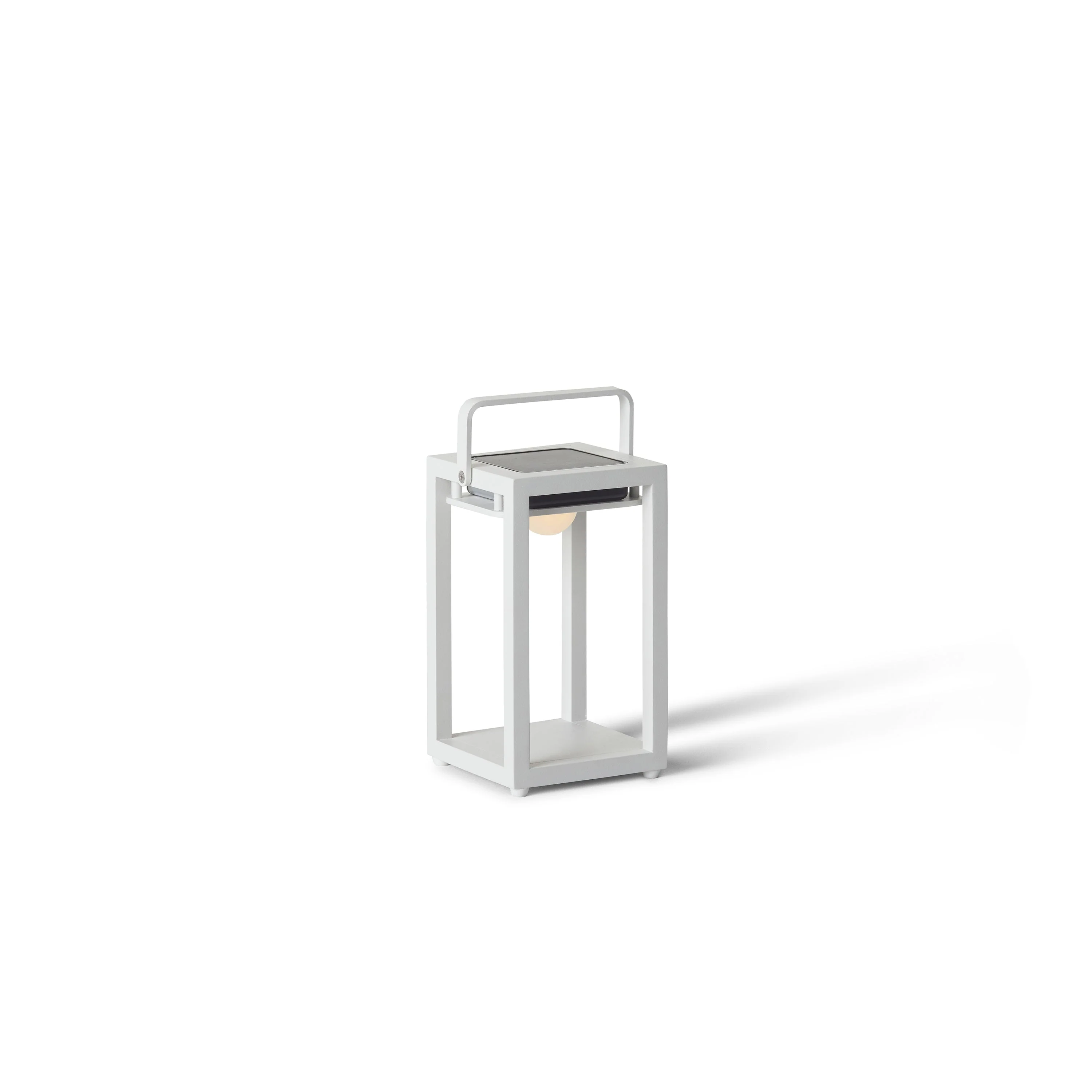 Lux Aluminum Table Lamp in White - Image 2