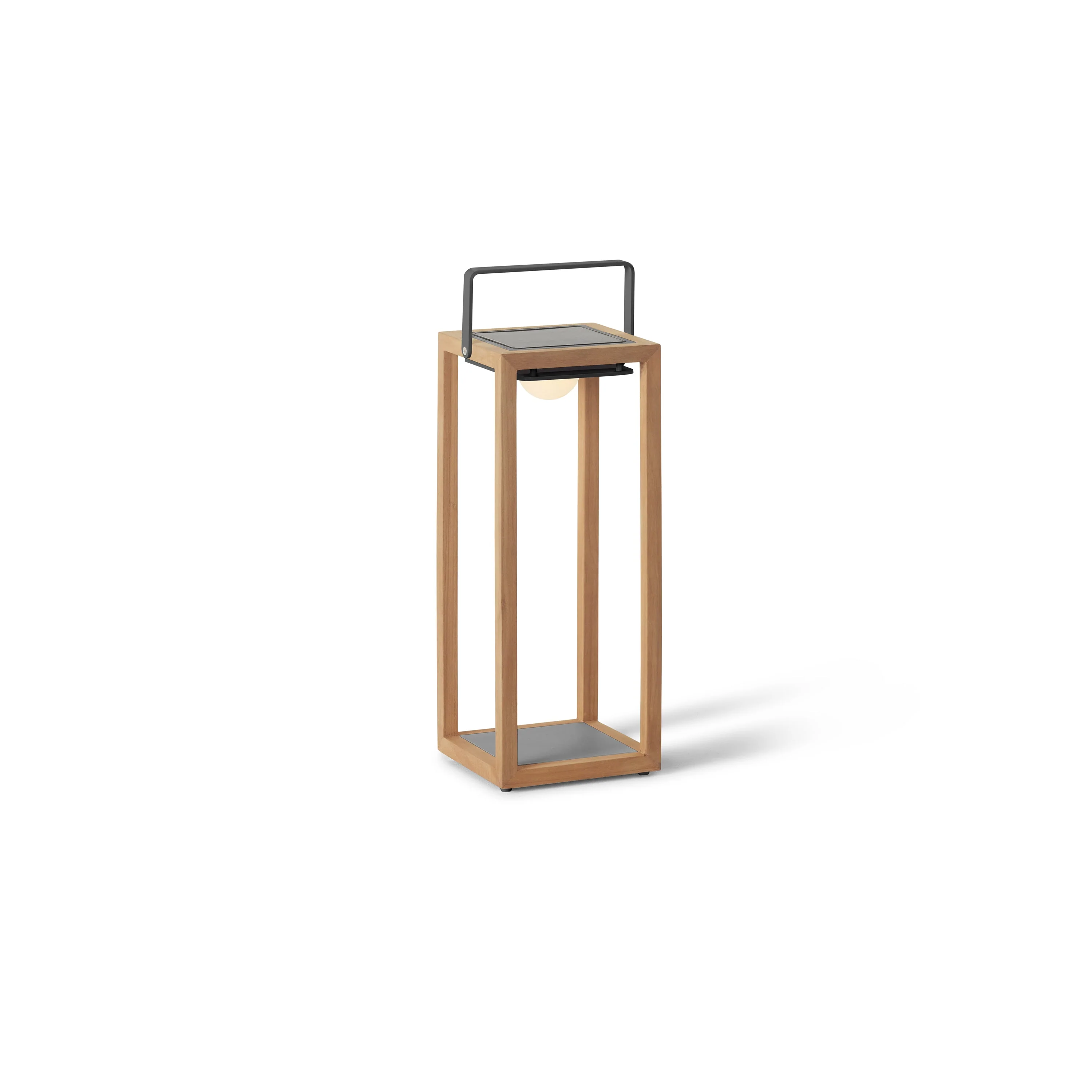 Lux Teak Floor Lamp in Charcoal - Image 2